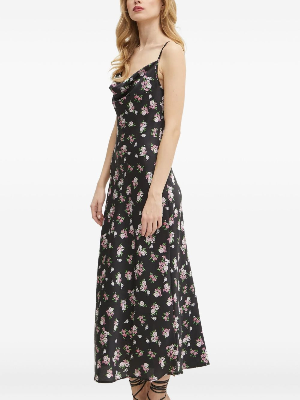 floral-print maxi dress - 4