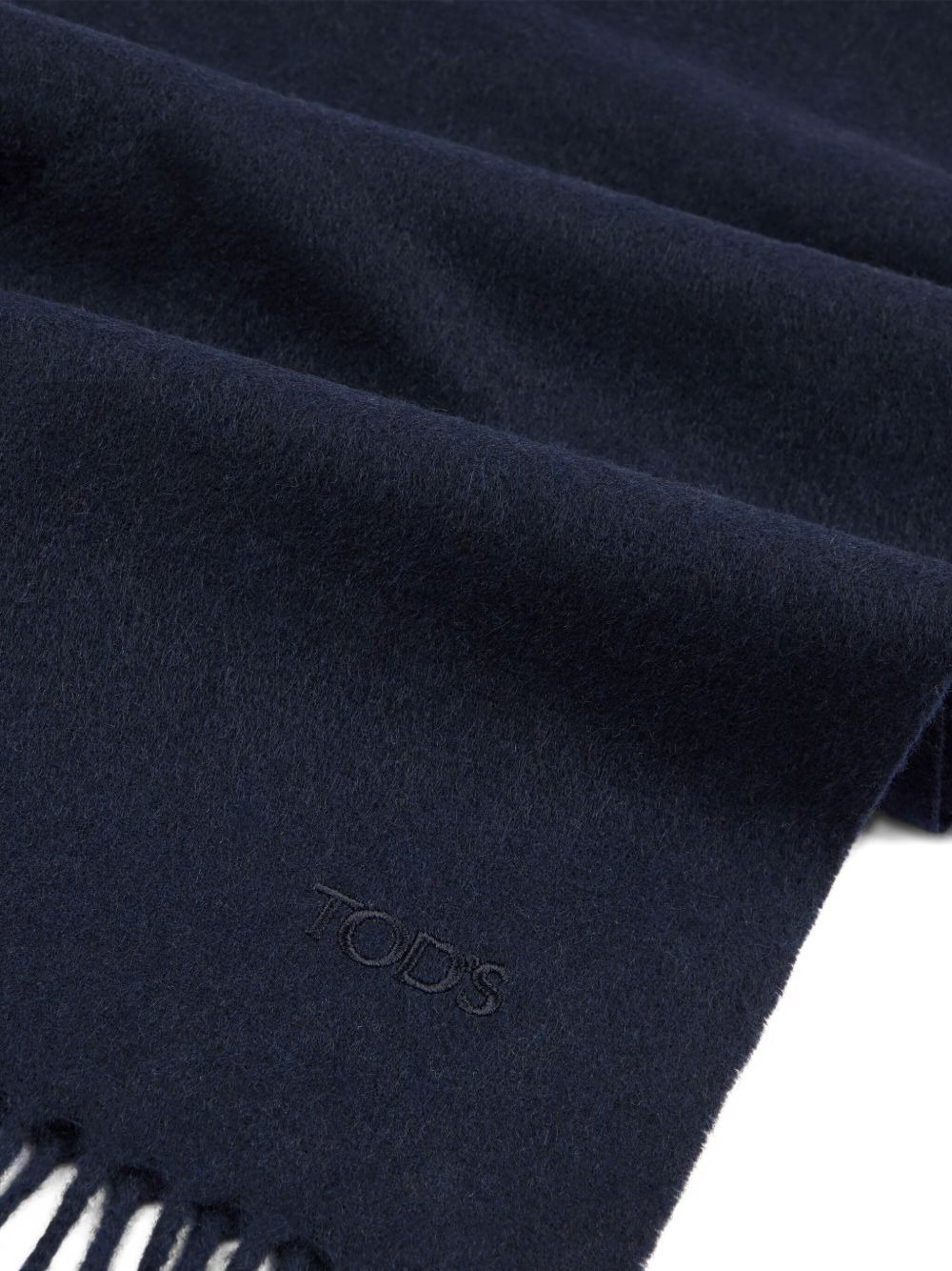 fringed cashmere scarf - 3