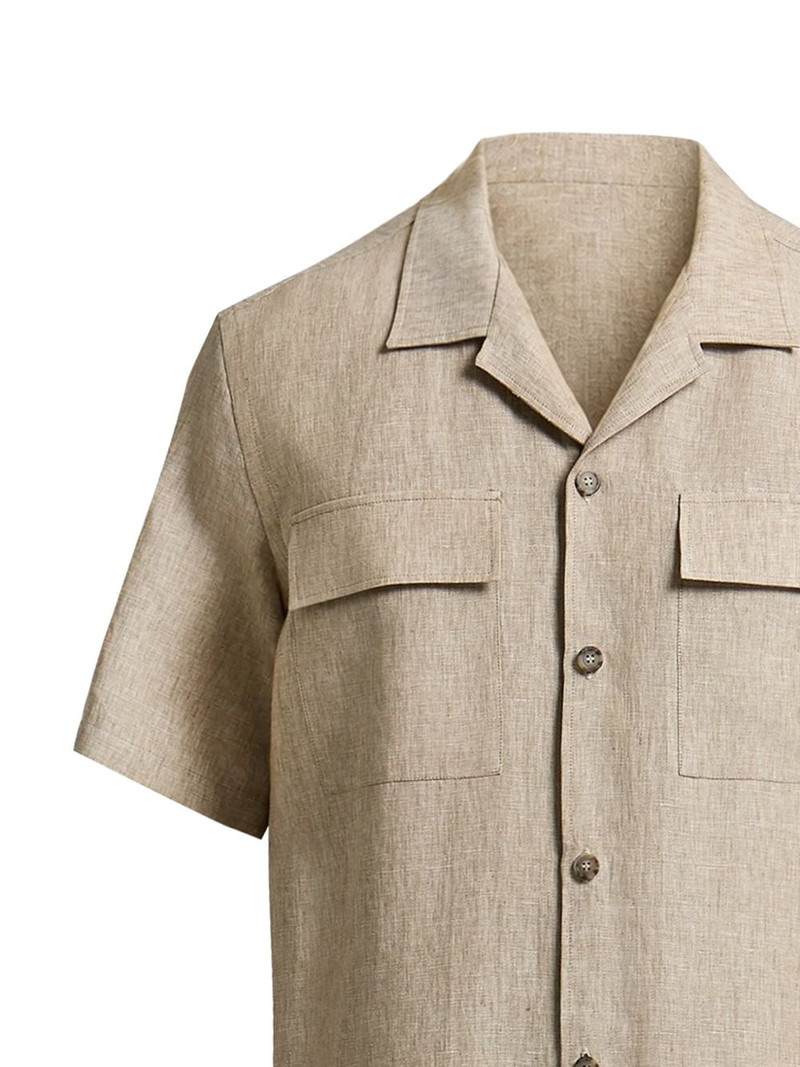 PESERICO camp-collar shirt outlook