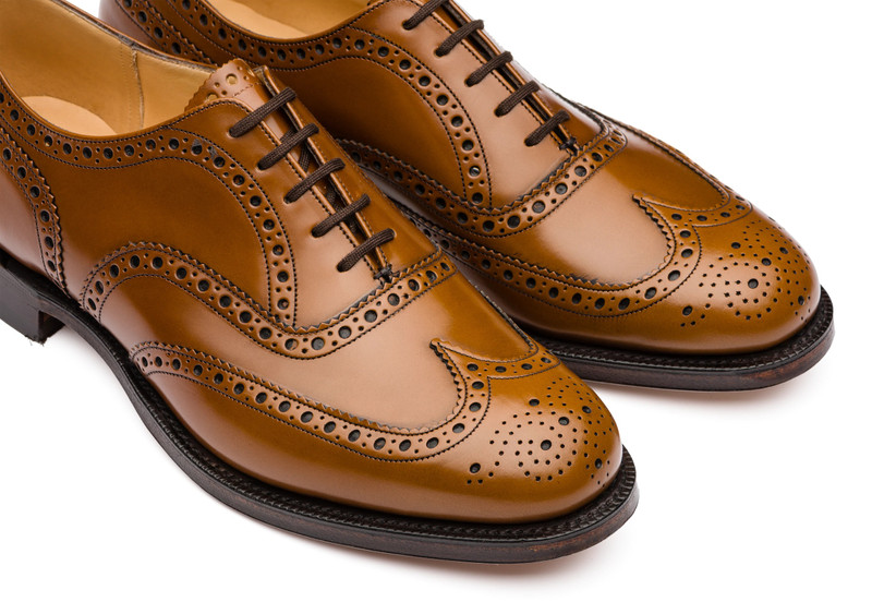 Burwood
Polished Binder Oxford Brogue Sandalwood 4