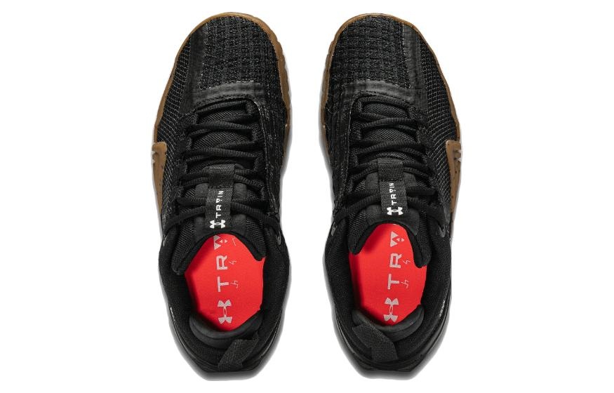 (WMNS) Under Armour Tribase Reign 6 Trainers 'Black Brown' 3027342-001 - 5