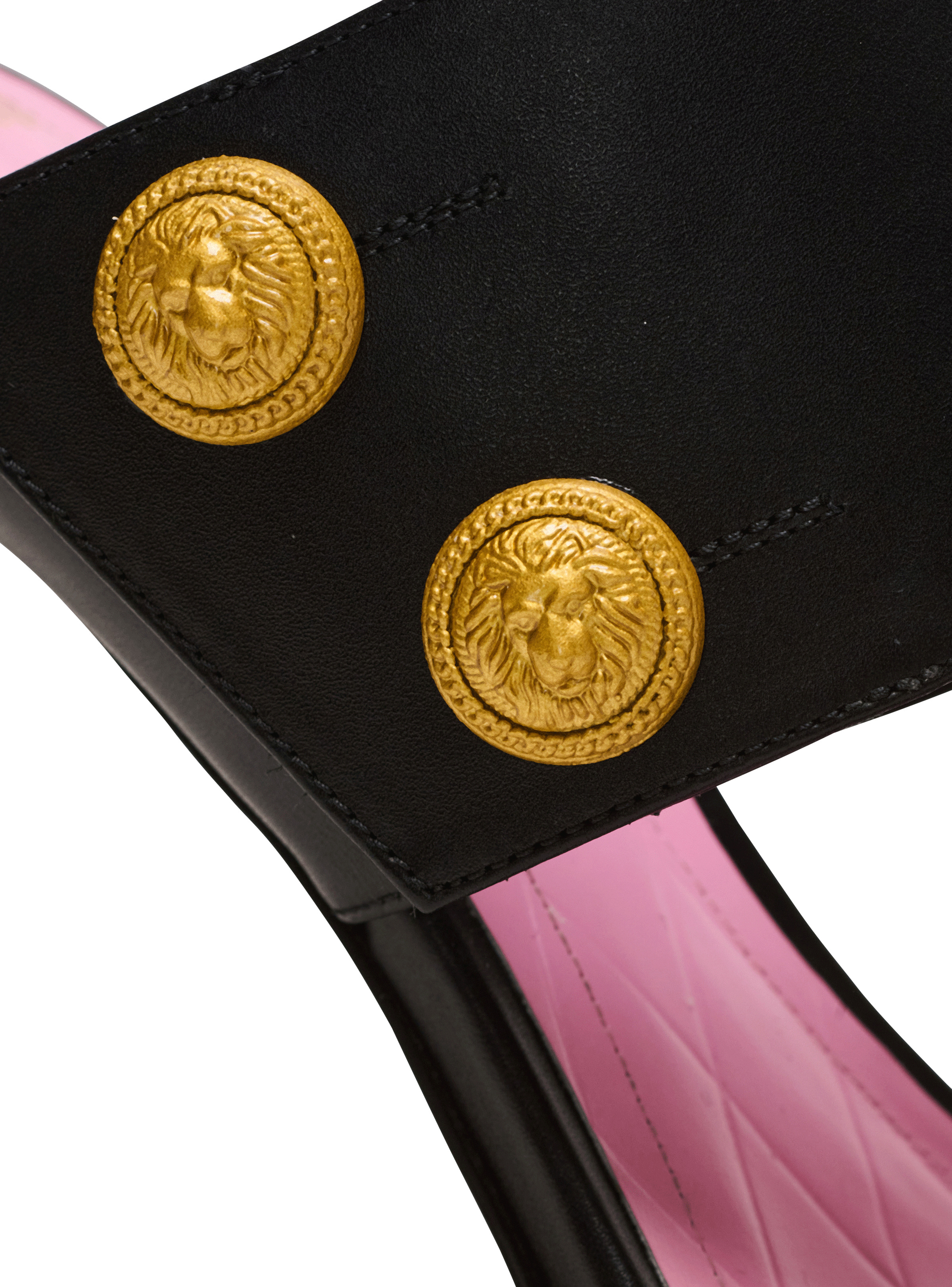 Heeled Eva mules in calfskin - 6