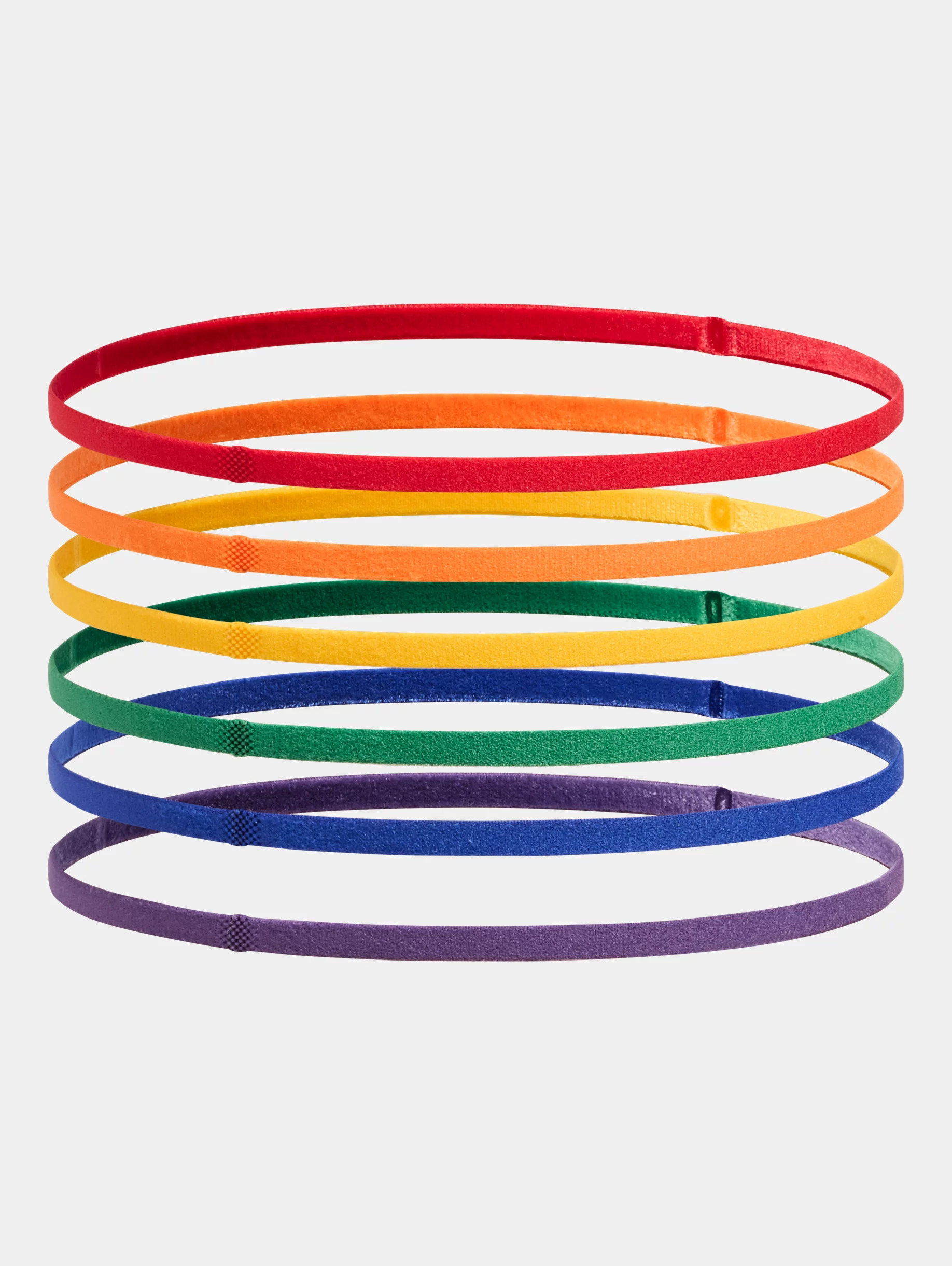Women's UA Mini Elastic 6-Pack Headbands - 2
