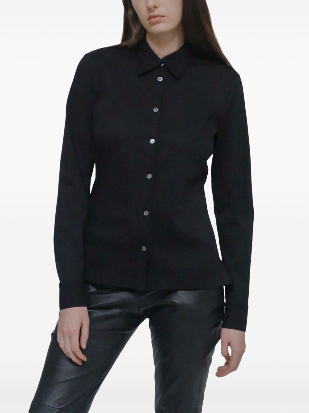 Fitted cotton shirt - 2