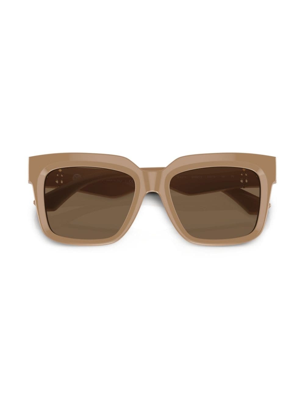 monogram-plaque wayfarer sunglasses - 5