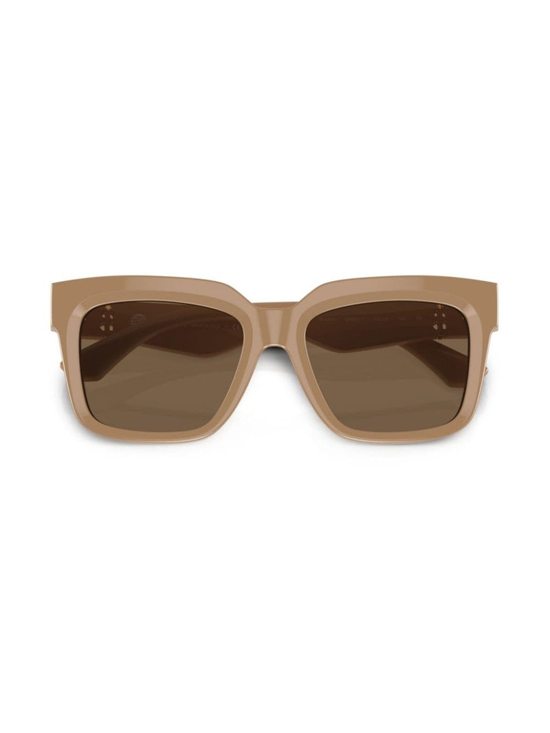 monogram-plaque wayfarer sunglasses 5