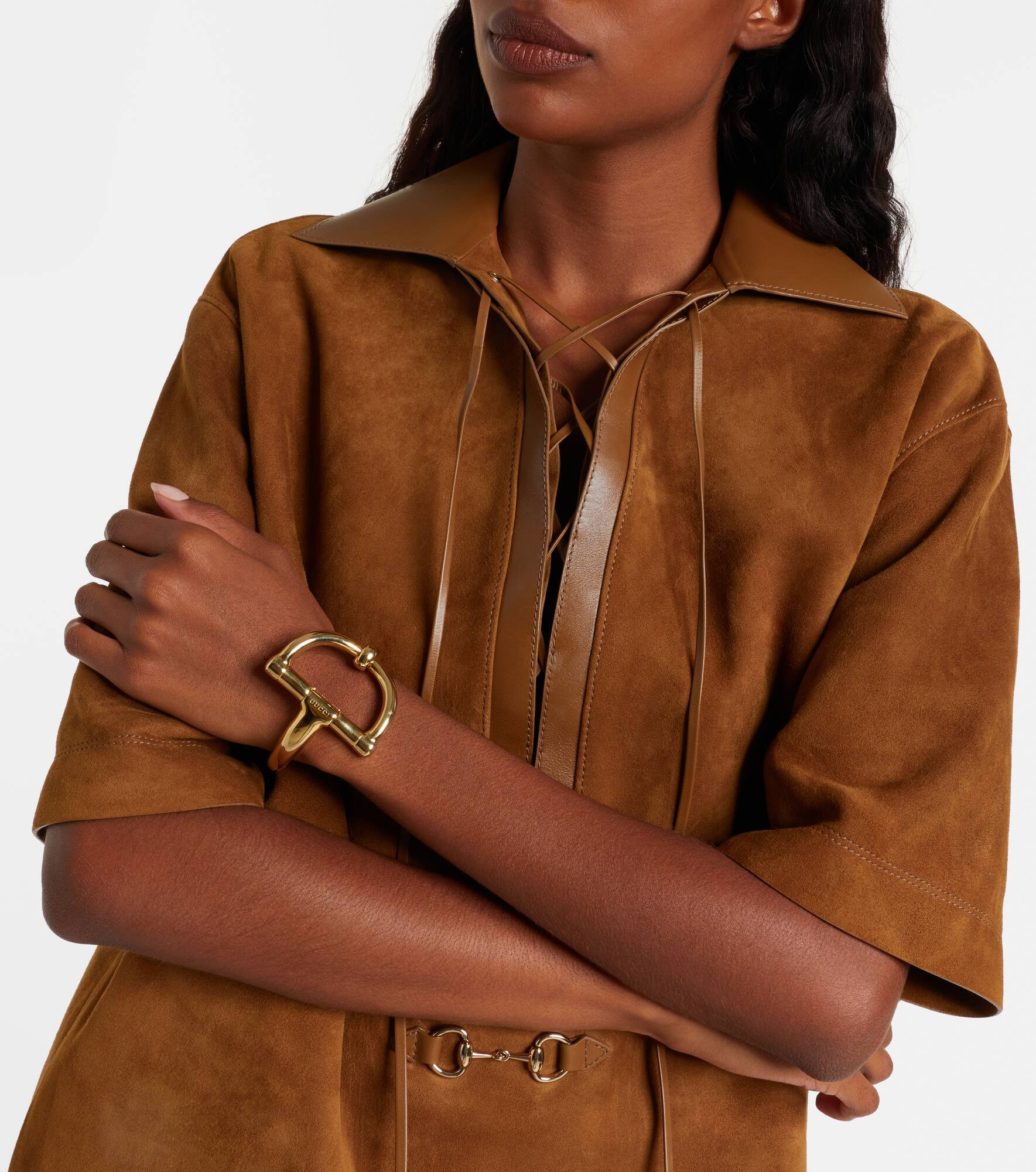 Horsebit cuff bracelet - 3