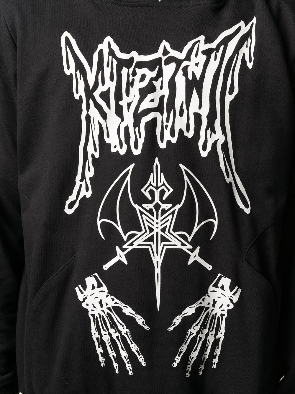 Dead Metal printed hoodie - 6