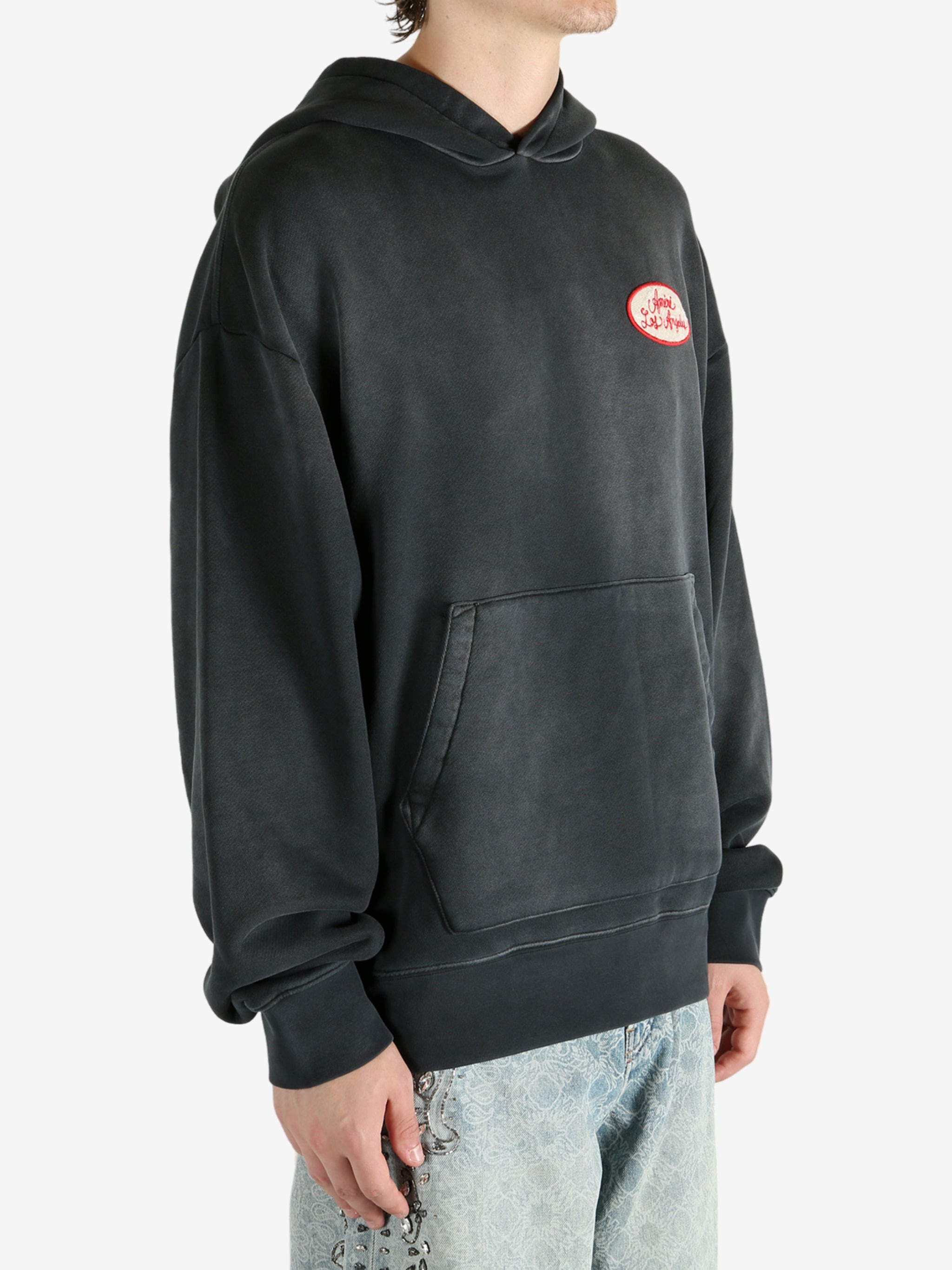 AMIRI - Men Station Patch Oversized Hoodie - 2