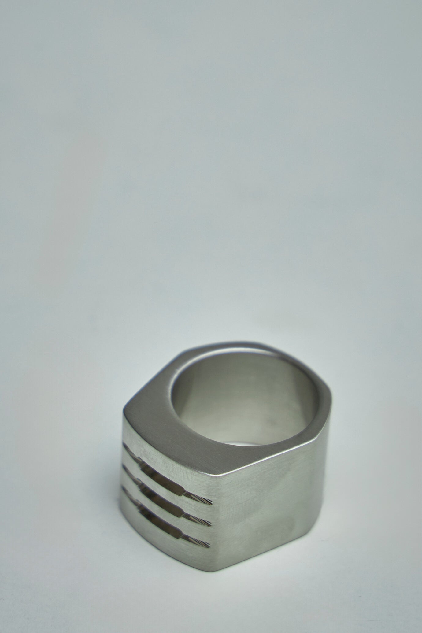 超レア●3DIG リング●RICK OWENS●Thumb Grill Ring Palladio Rick Owens THUMB GRILL RING / PALLADIO | nubiantokyo