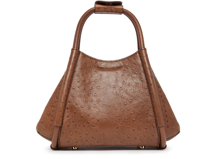 Marinxsostrich top handle bag - 3
