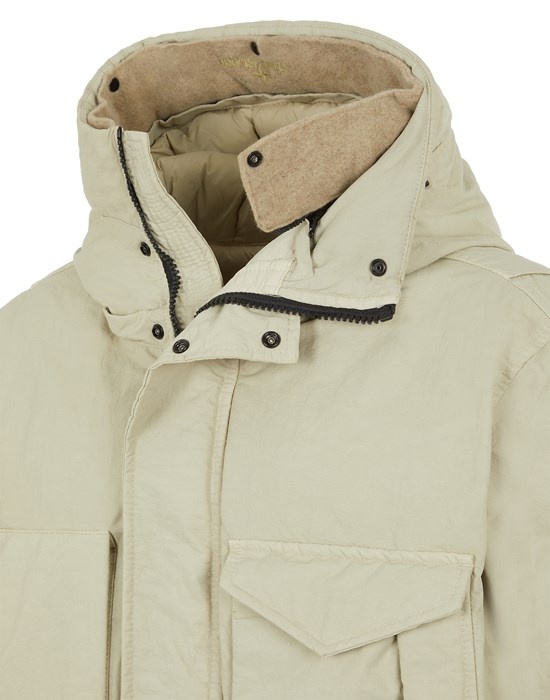 70821 OPAQUE NYLON TWILL DOWN BEIGE - 4