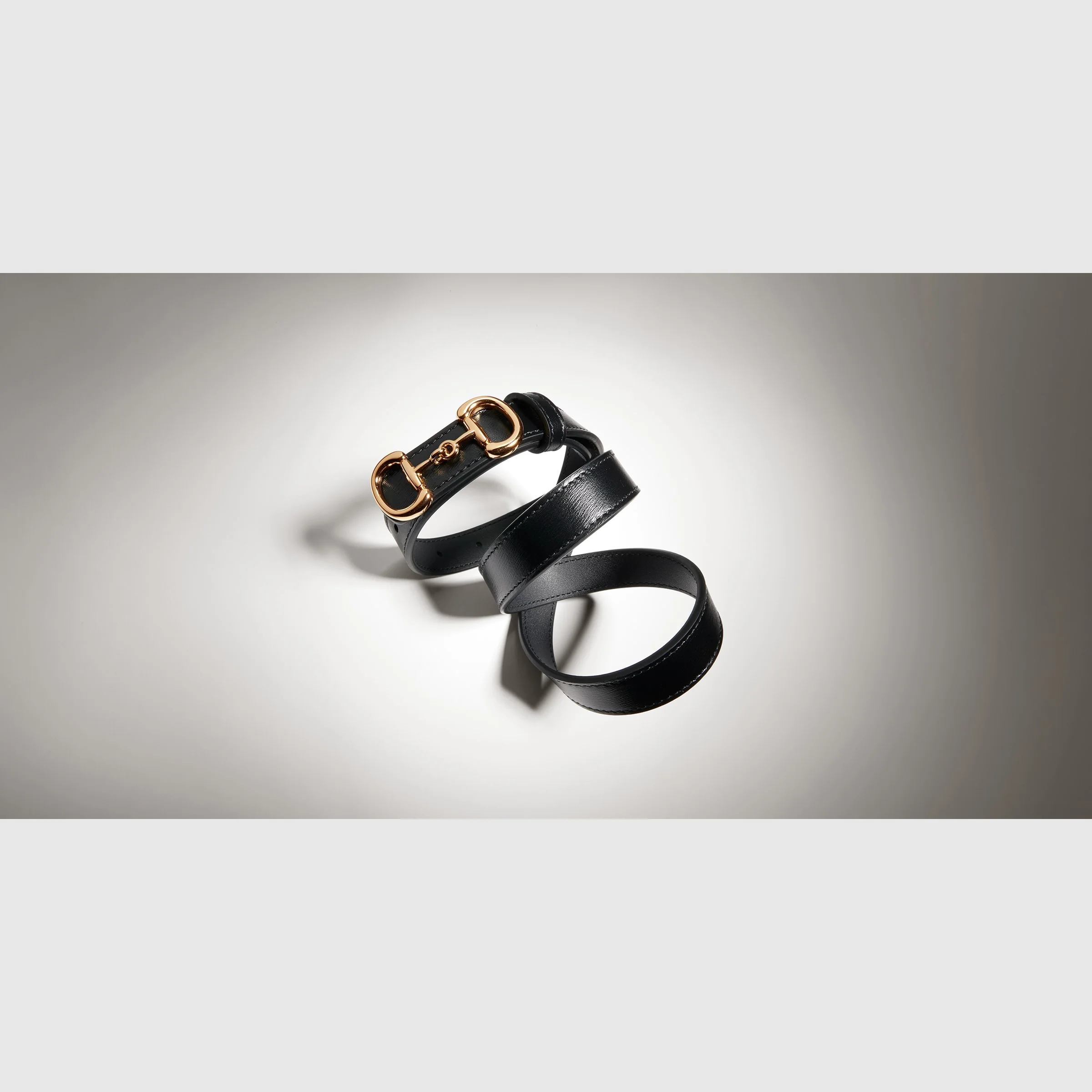 Thin belt with Horsebit buckle - 1