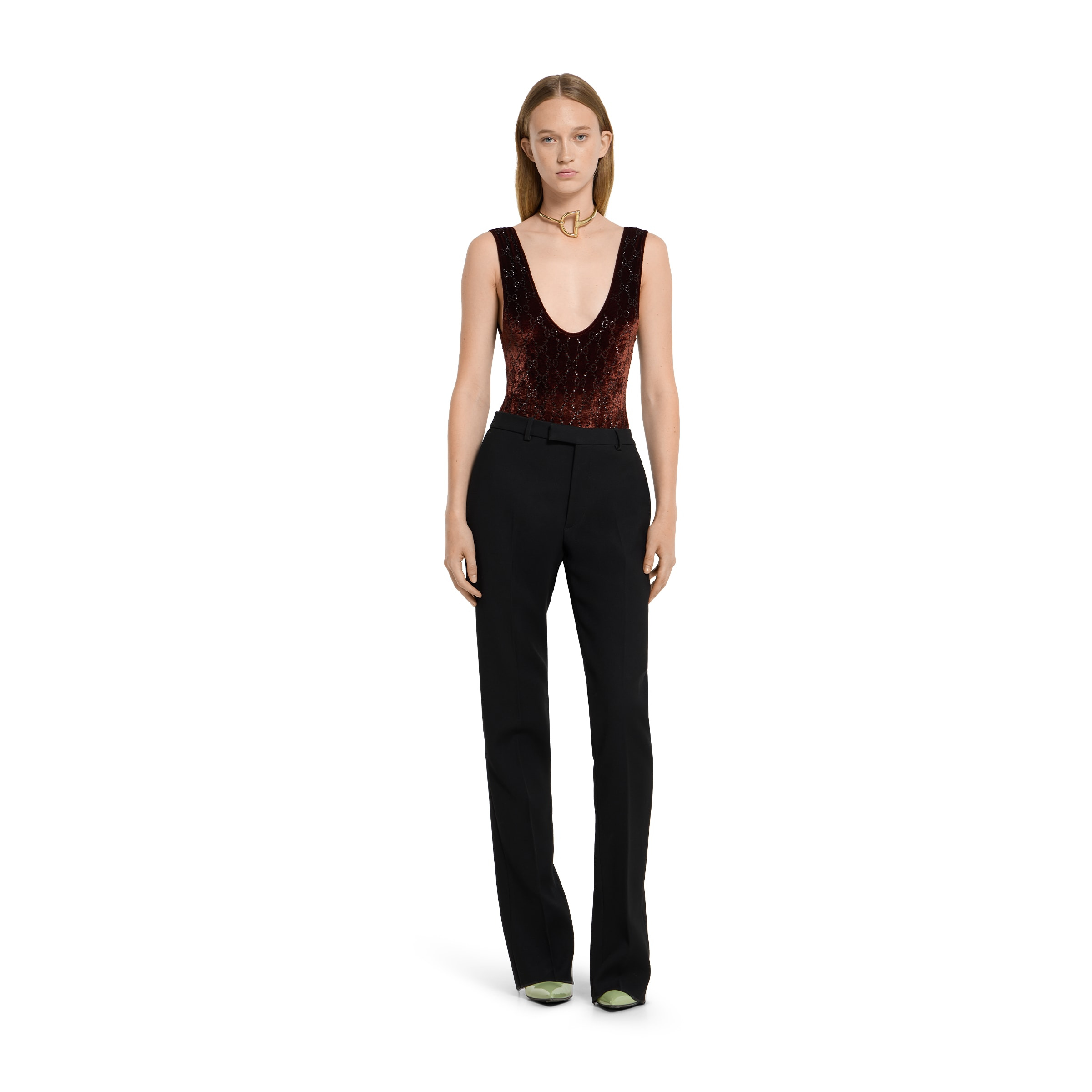 Dry crêpe wool pant - 2