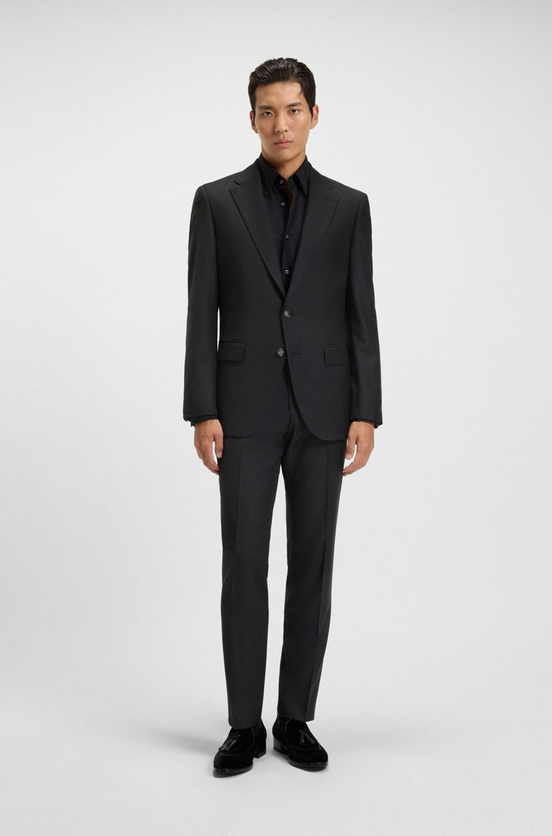 BOSS SLIM-FIT JACKET IN VIRGIN WOOL WITH STRETCH outlook