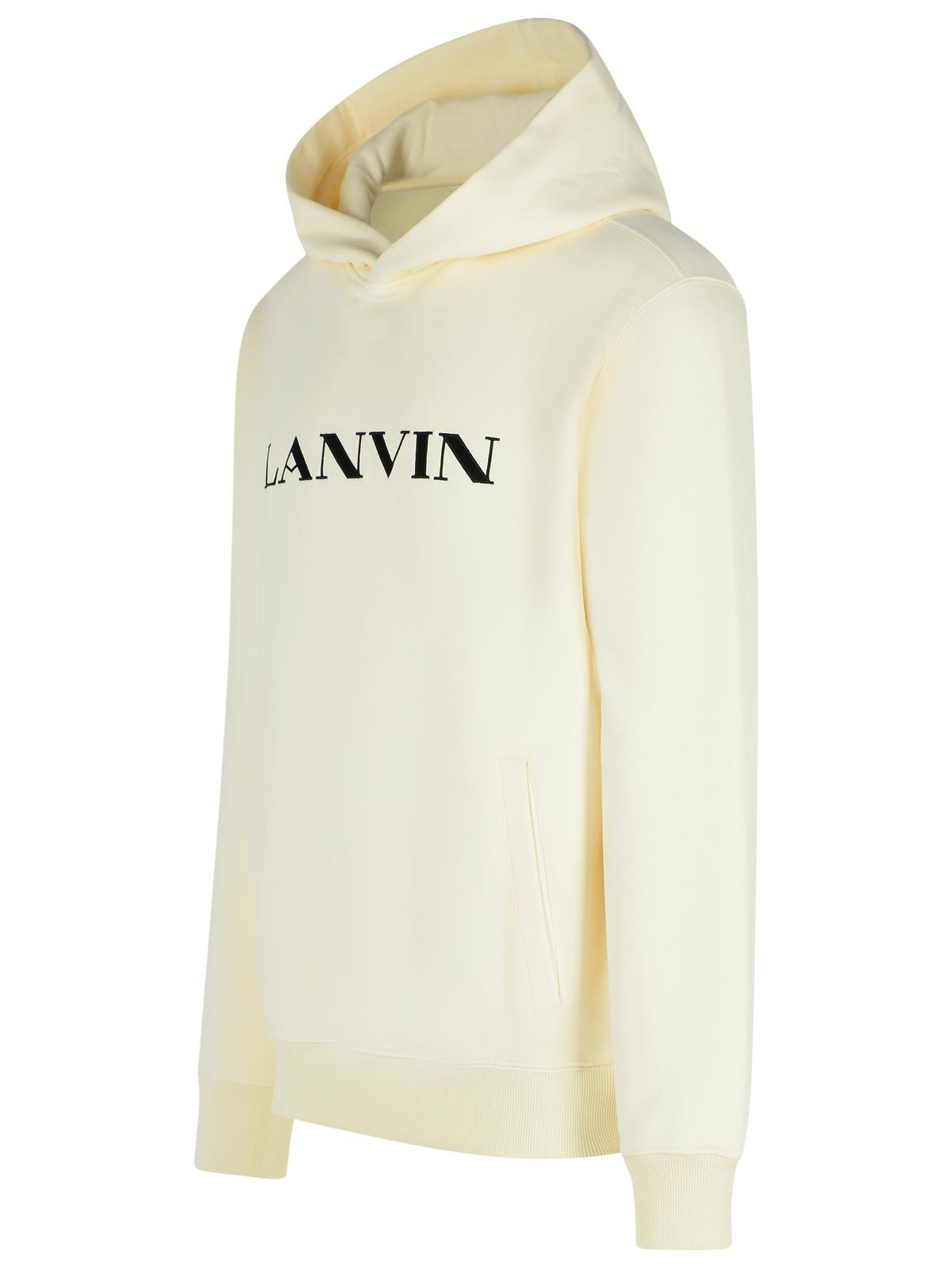 Lanvin Ivory Cotton Sweatshirt Men - 2