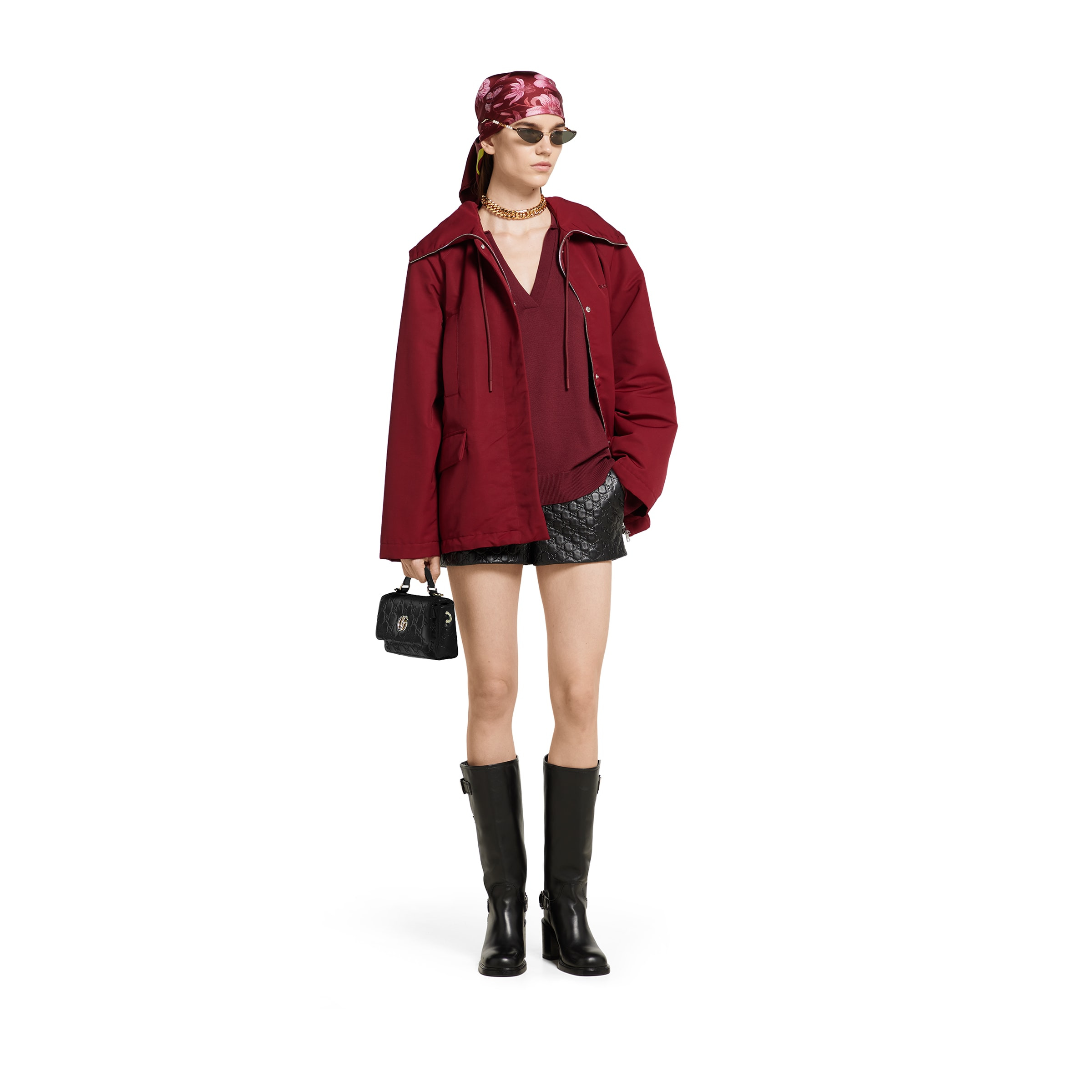 Extra fine wool polo top - 2