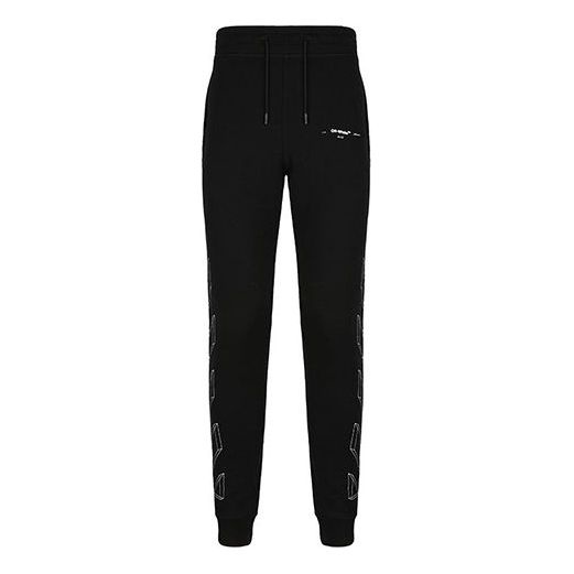 Off-White 3D Diagonals Classic Simply Casual Sweatpants OMCH008E181920121001 - 1