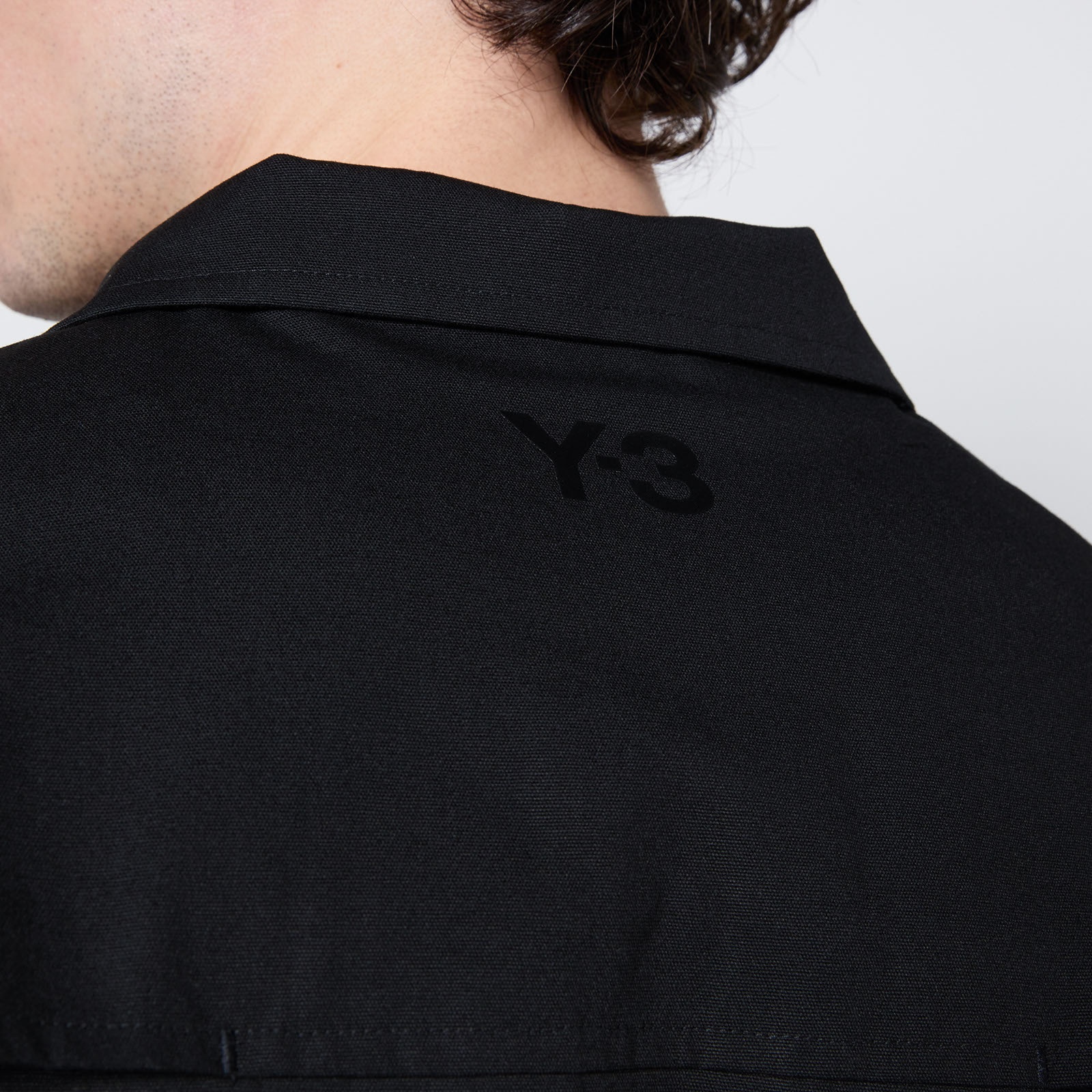Y-3 Four Flap Pocket Woven Overshirt - 4