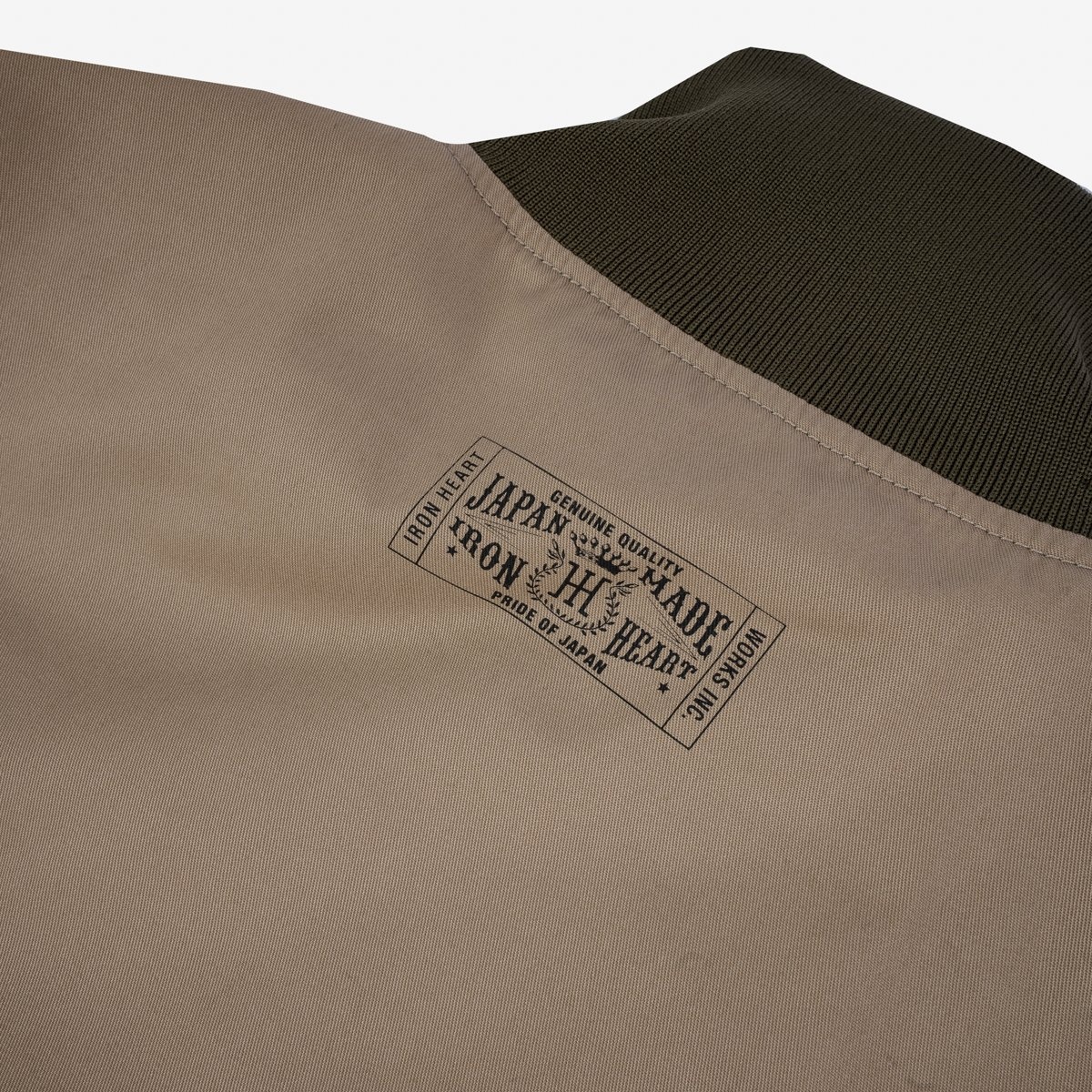IHJ-130-OLV Reversible Tanker Jacket - Olive - 19