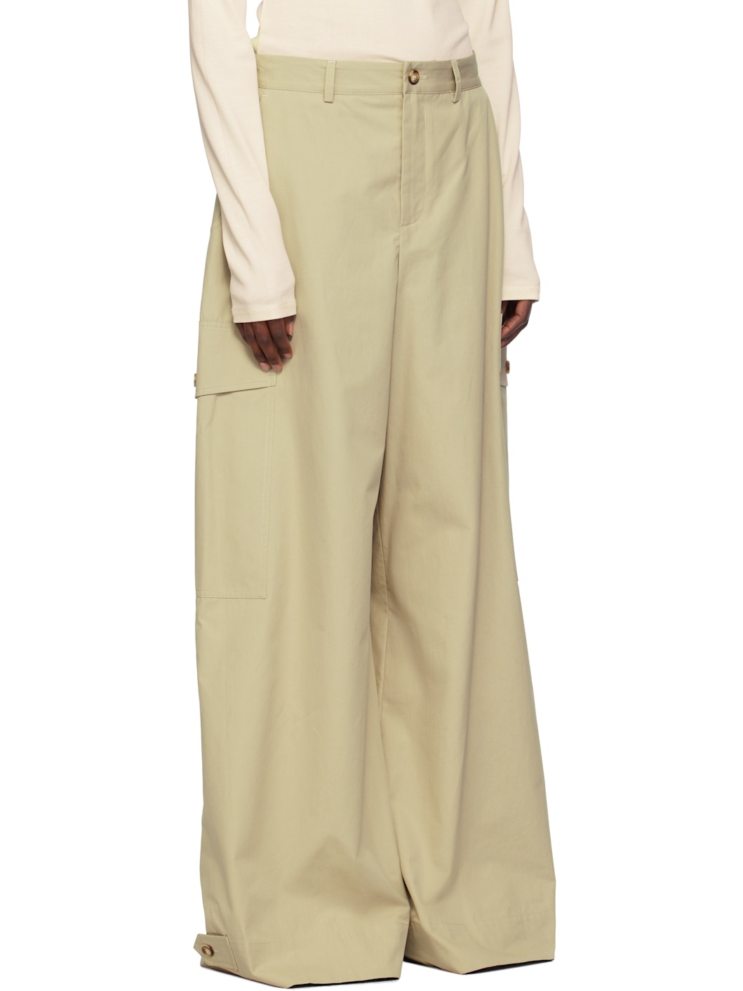 Beige Stein Trousers - 2