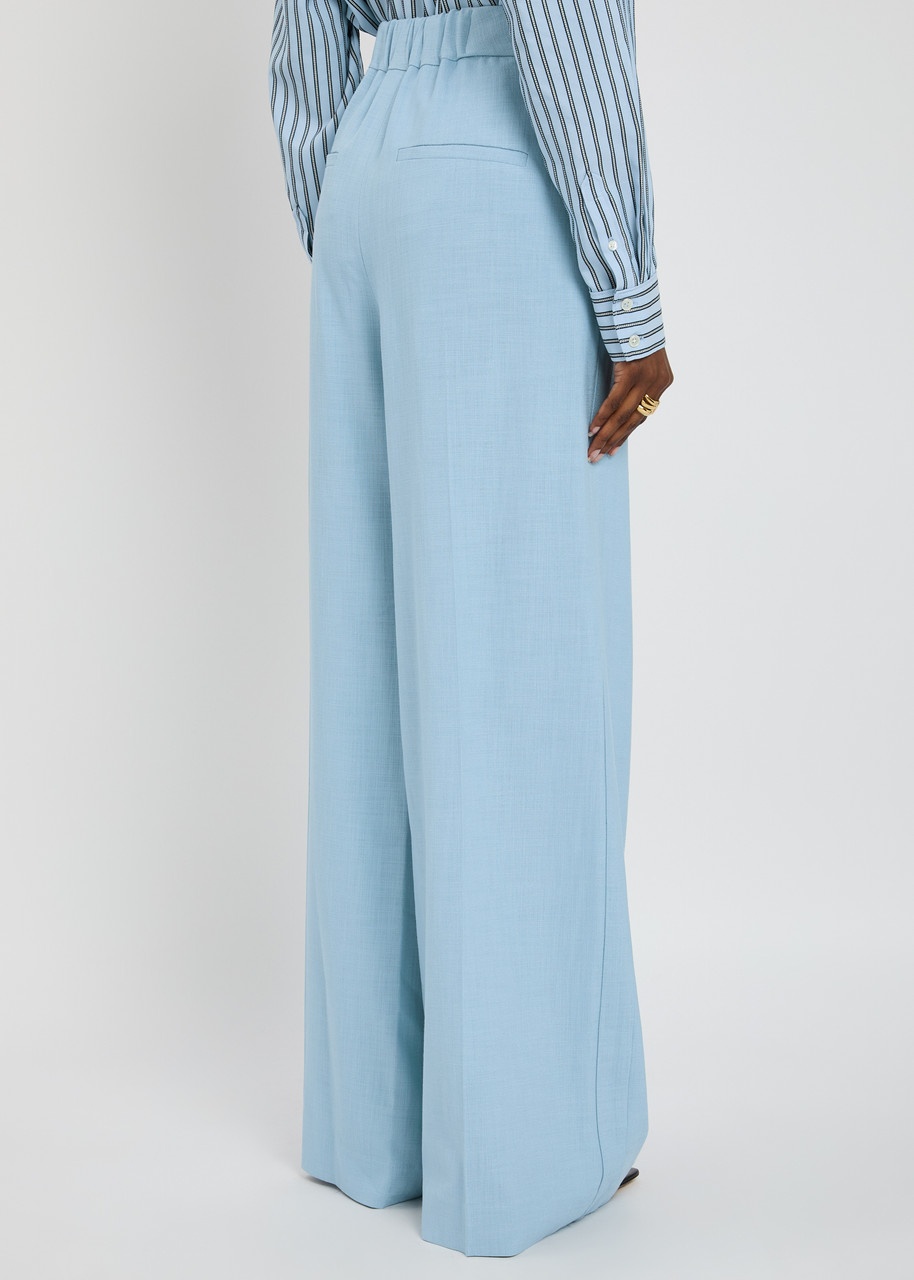Veronica Beard Marbeau Wide-leg Woven Trousers - 3