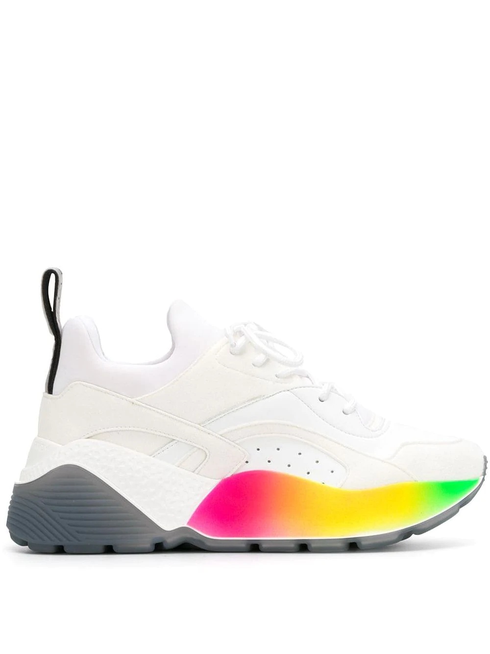 rainbow platform sneakers - 1