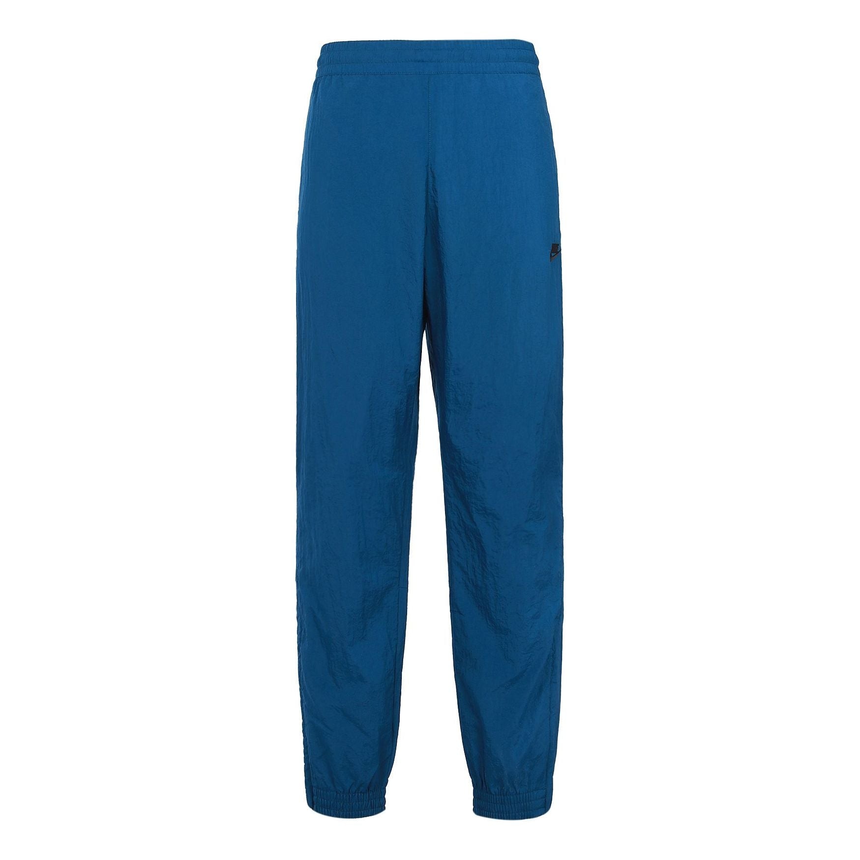 Nike Sportswear NSW Swoosh Woven Pant Zipper Pocket Bundle Feet Sports Pants Blue AJ2300-474 - 1