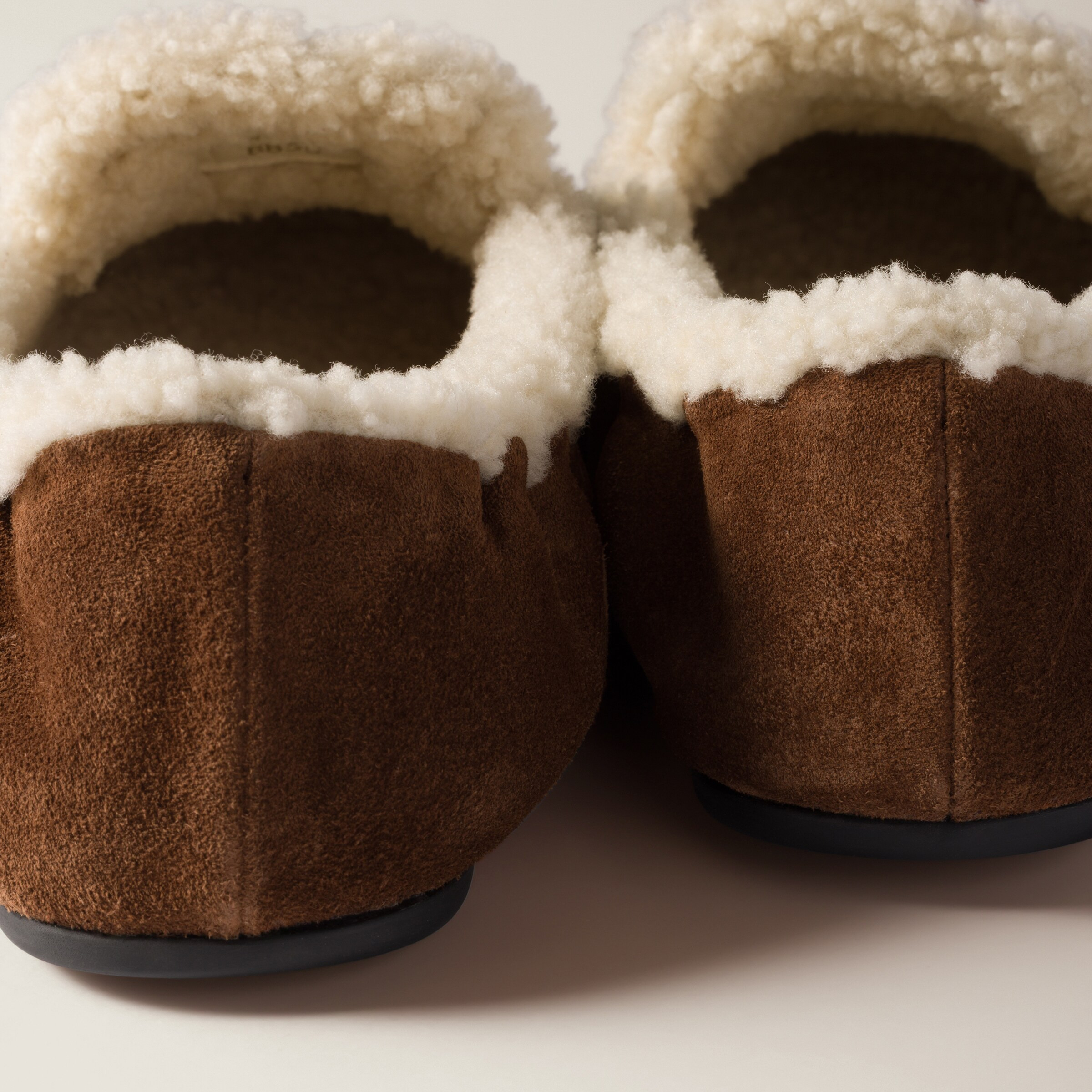 Ruches suede loafers - 3