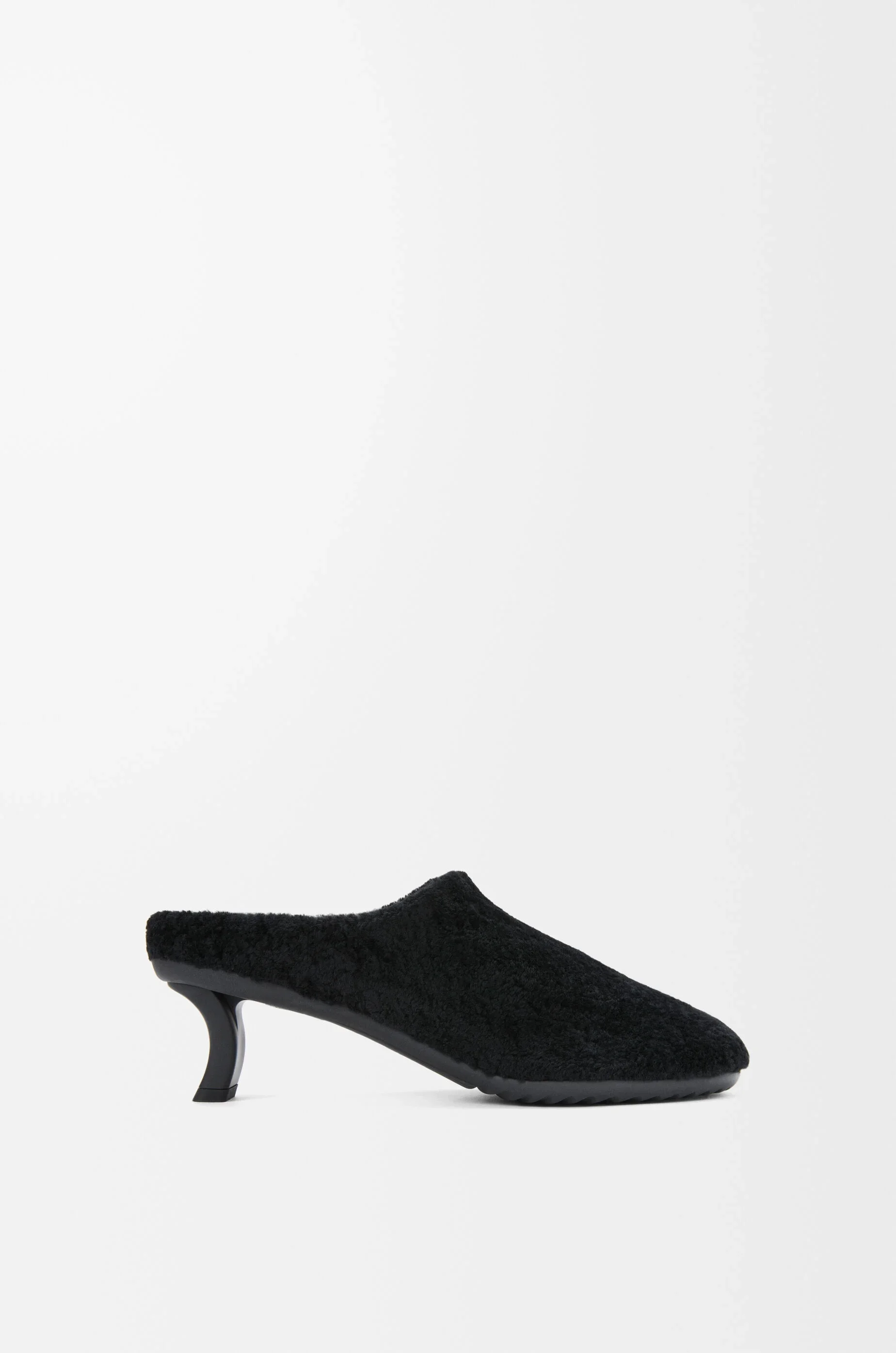 Dive mule in shearling - 1