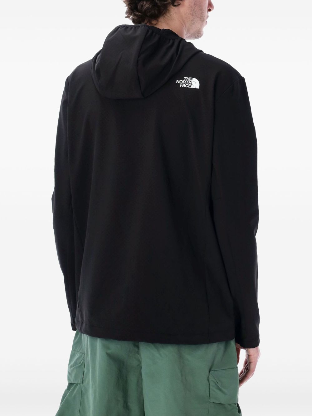 logo-print jacket - 2
