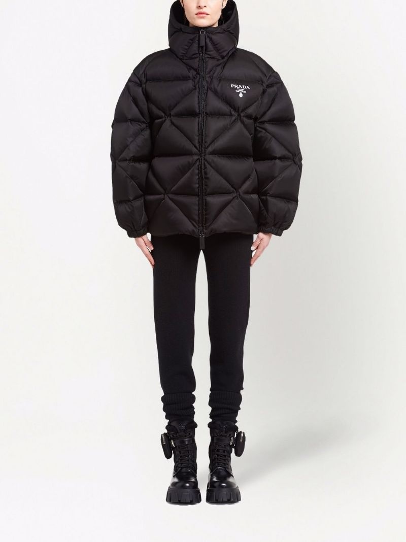 Prada Re-Nylon quilted down jacket | farfetch | REVERSIBLE