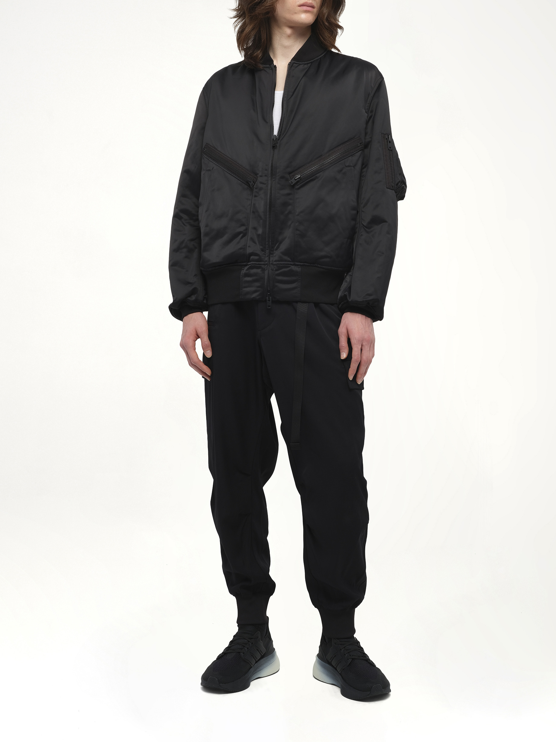 Bomber Jacket in Black - 4