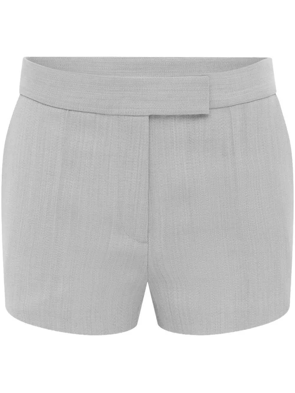 wool mini shorts - 1