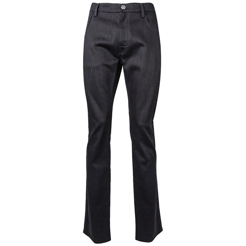 Patch and Tape Jeans  in Black 1