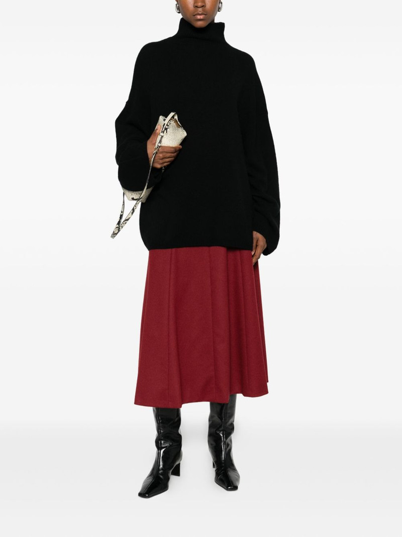 Allude funnel-neck sweater outlook