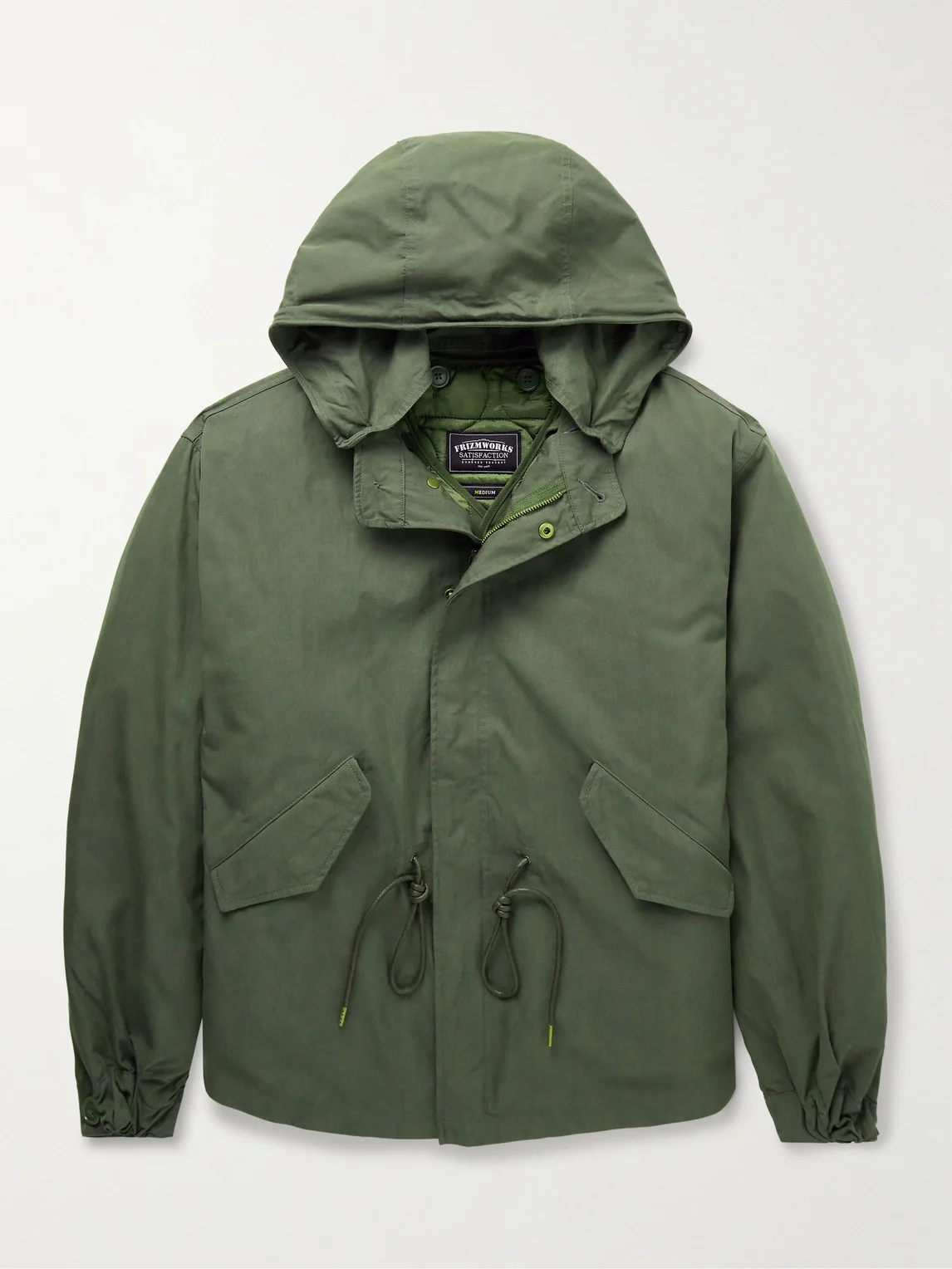 Oscar Convertible Cotton and Nylon-Blend Twill Hooded Jacket with Ripstop Liner - 1