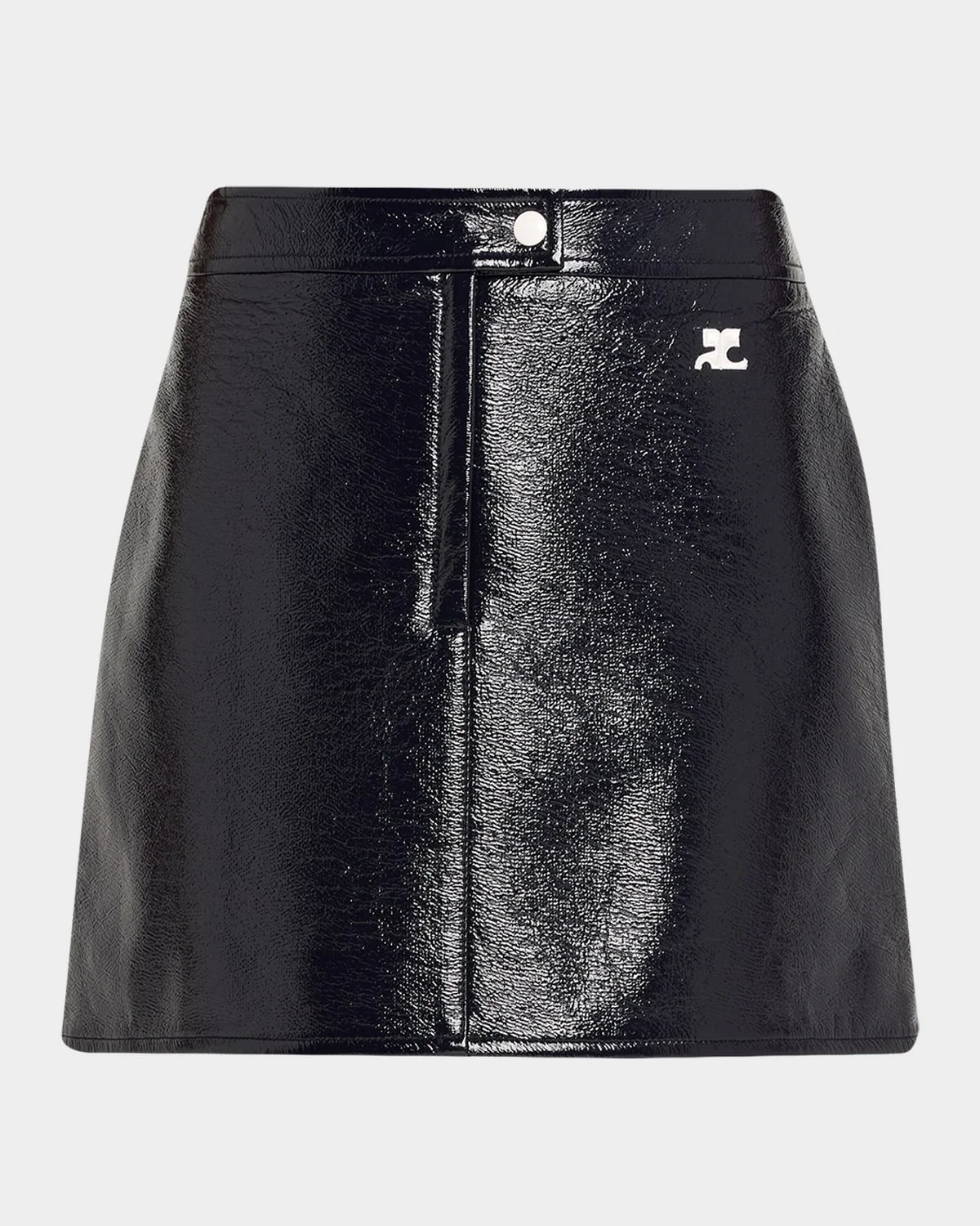 Reedition Vinyl Mini Skirt - 1