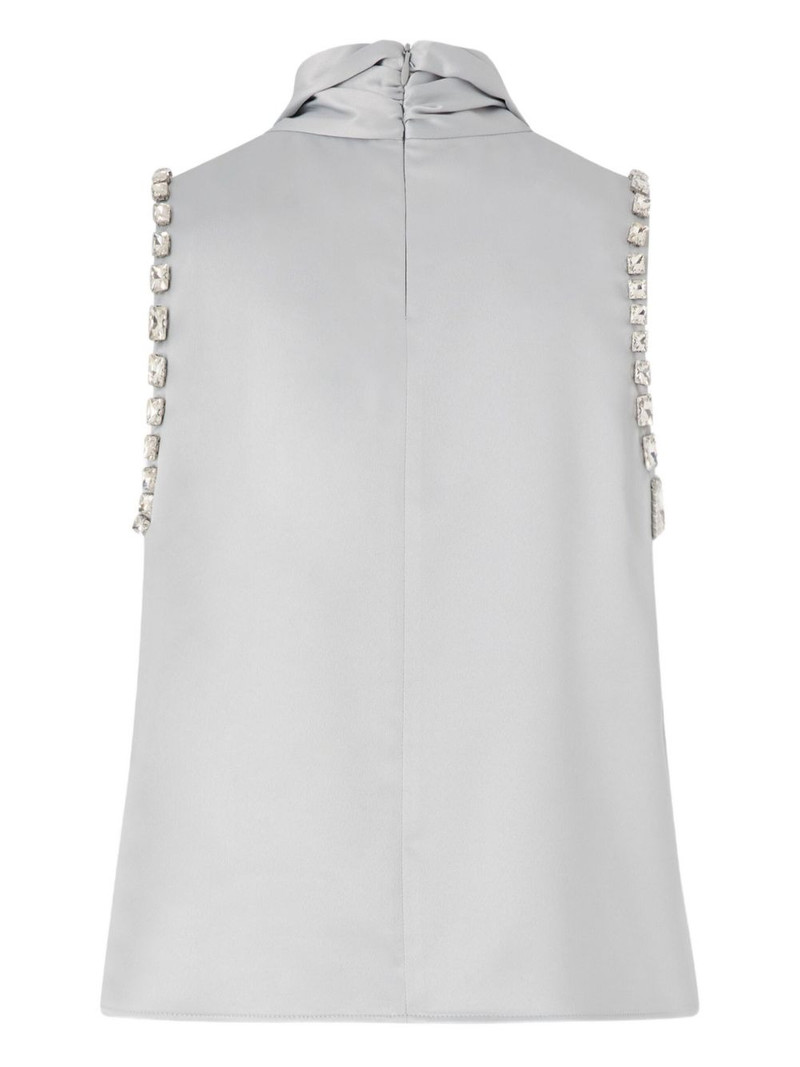 PINKO tie-detail top outlook