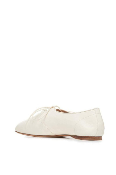 GABRIELA HEARST Maya Flat Shoes in Cream Leather outlook