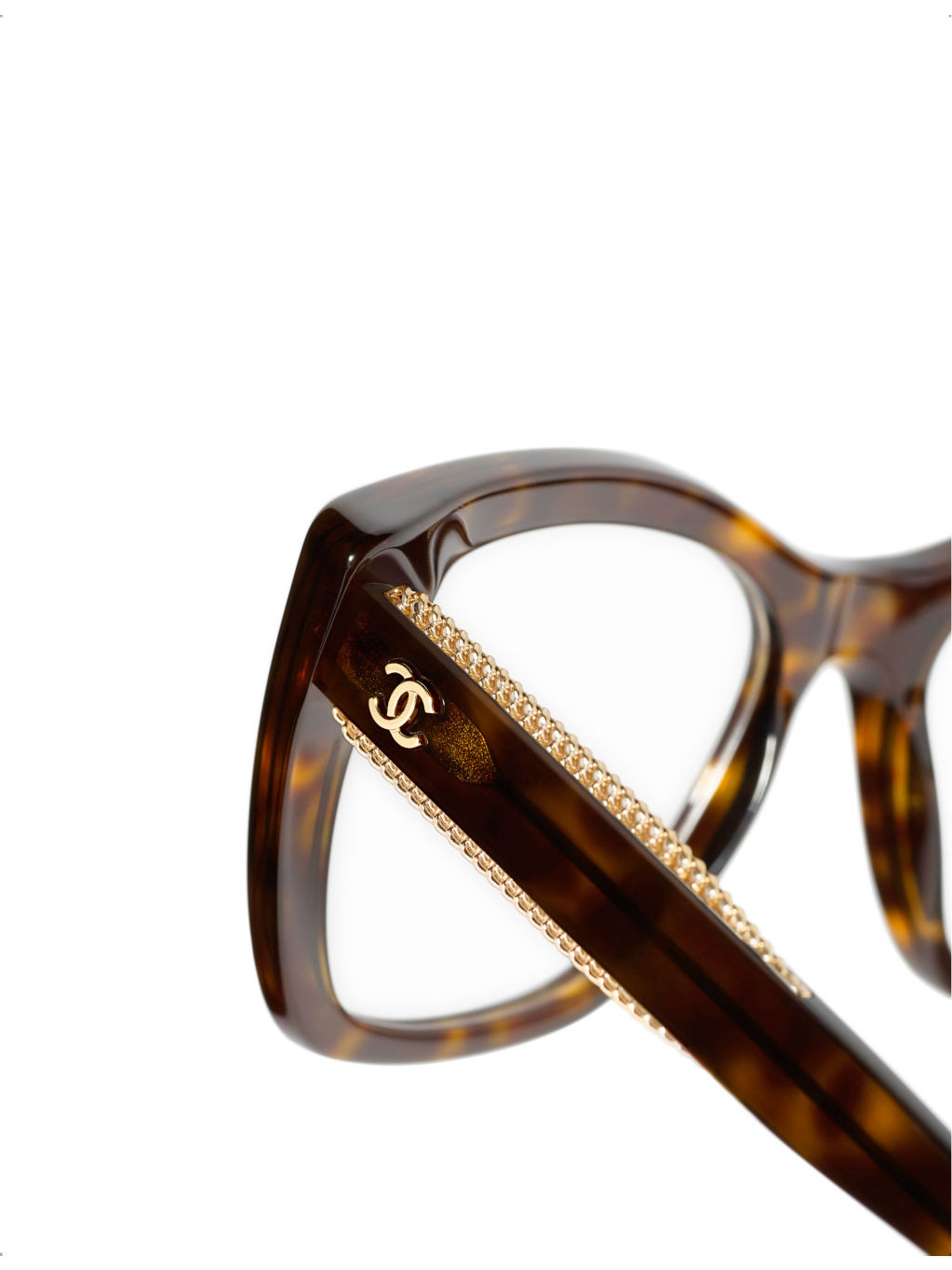 CH3460 cat-eye tortoiseshell acetate eyeglasses - 4