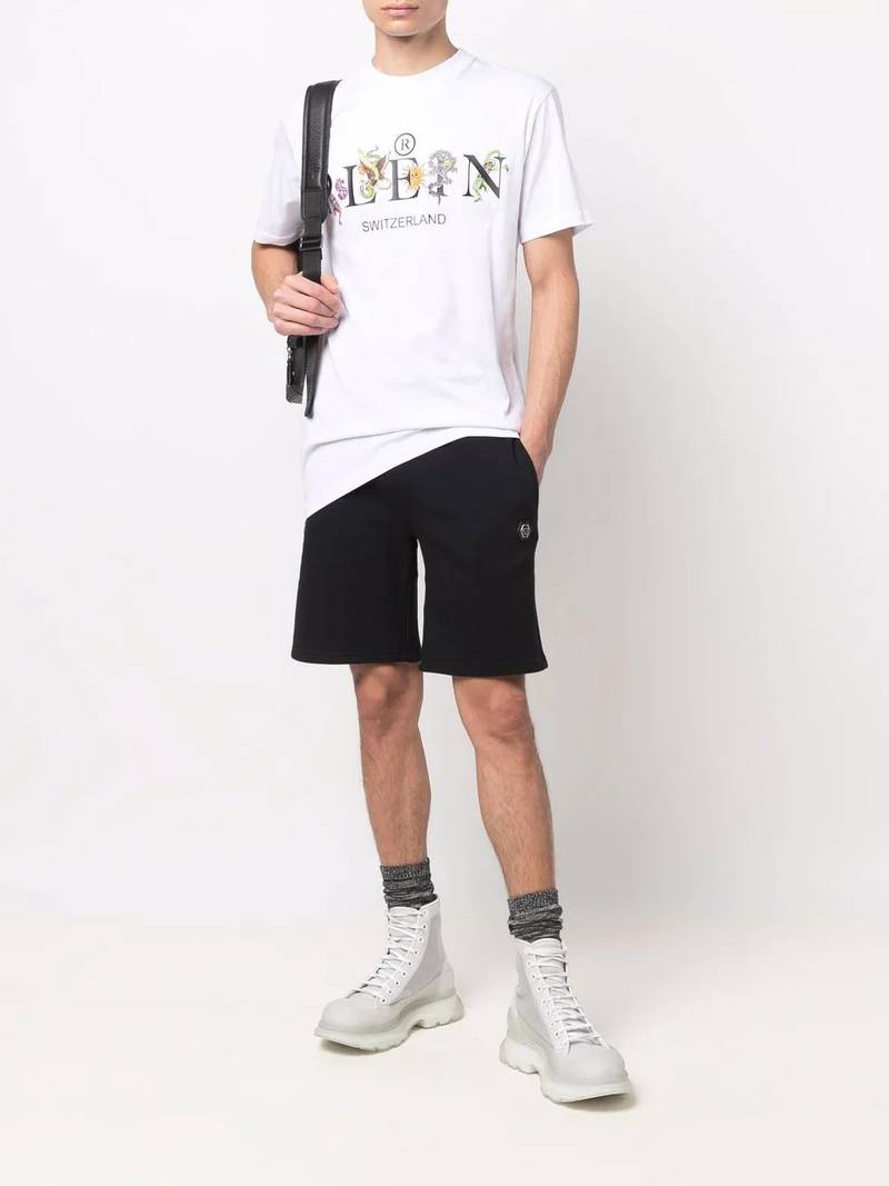 PHILIPP PLEIN logo-print cotton T-shirt outlook