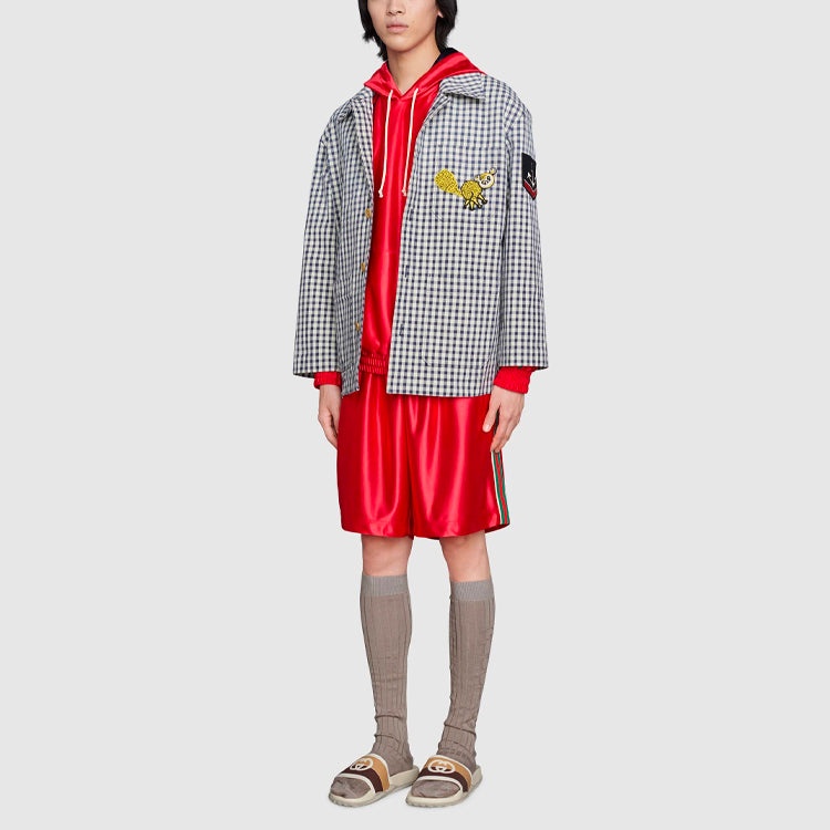 Gucci SS21 Side Hem Shorts 'Red' 659460-XJDI9-6429 - 4
