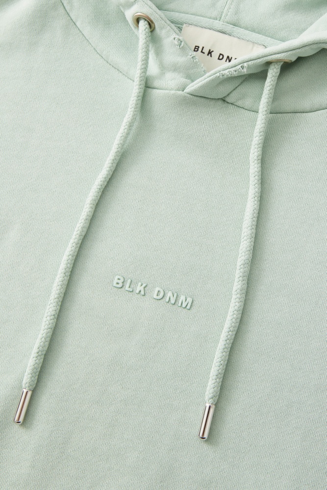 SWEATER HOODIE 02 PASTEL GREEN - 4