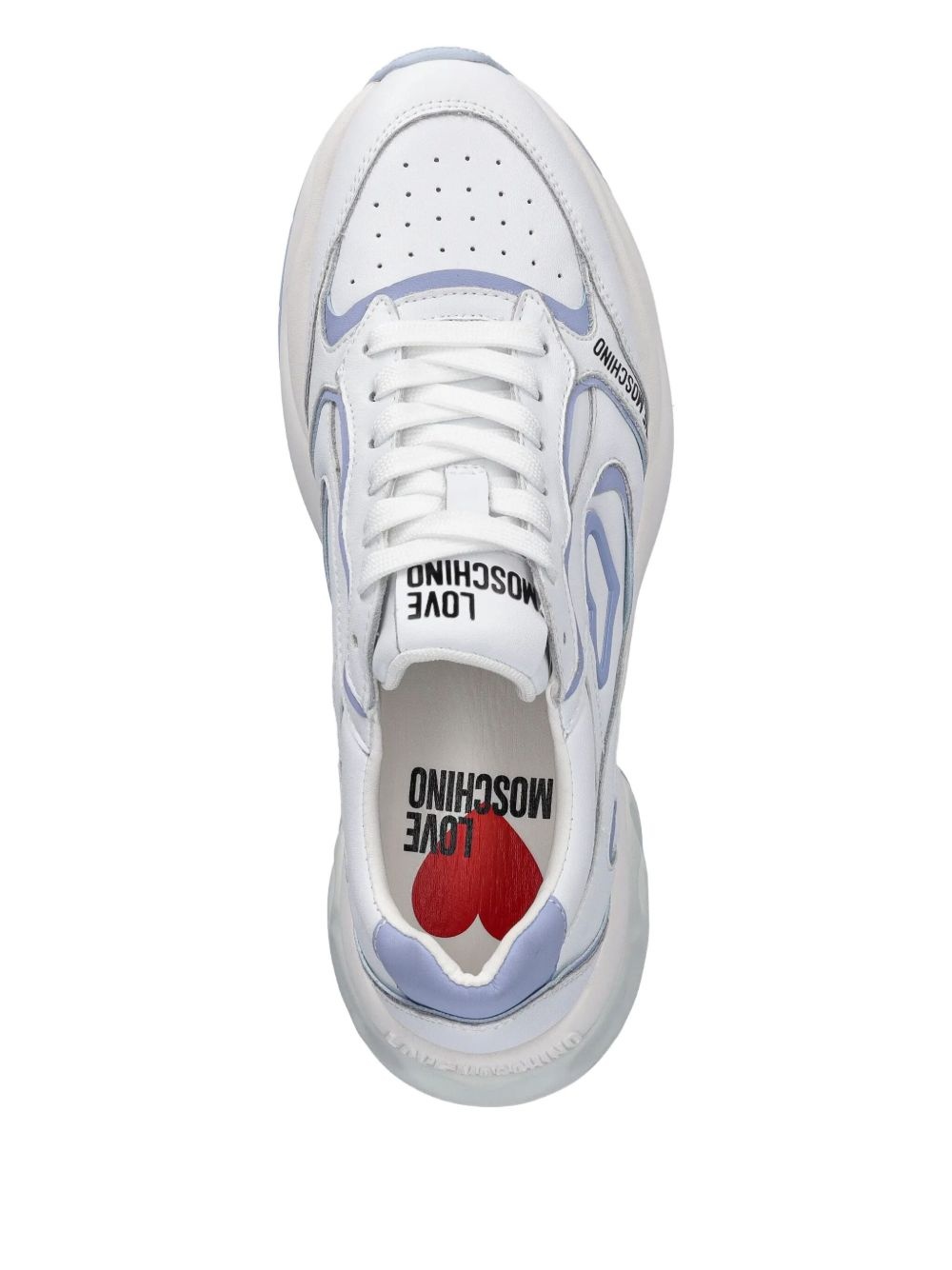 panelled sneakers - 4