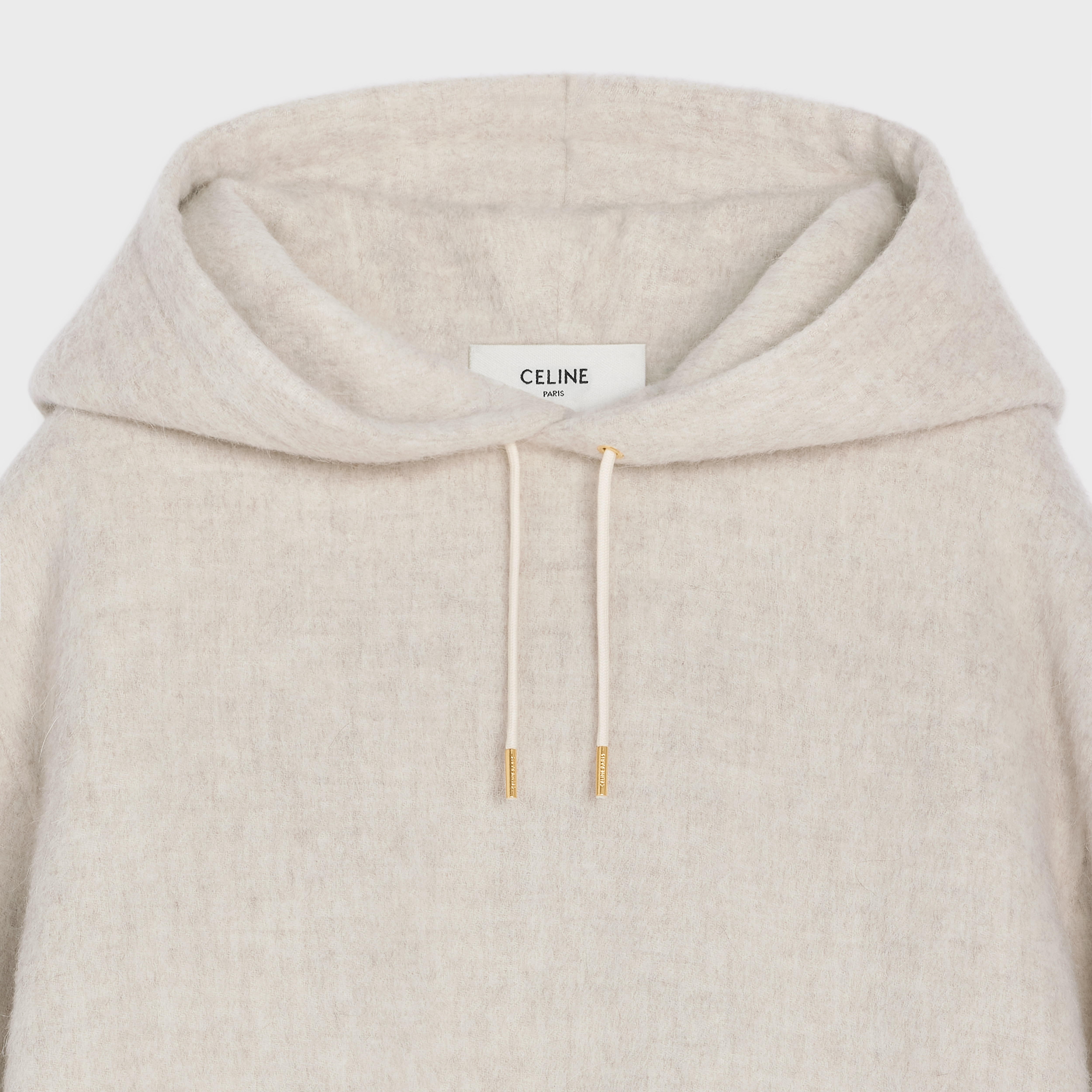 long hoodie in llama - 4