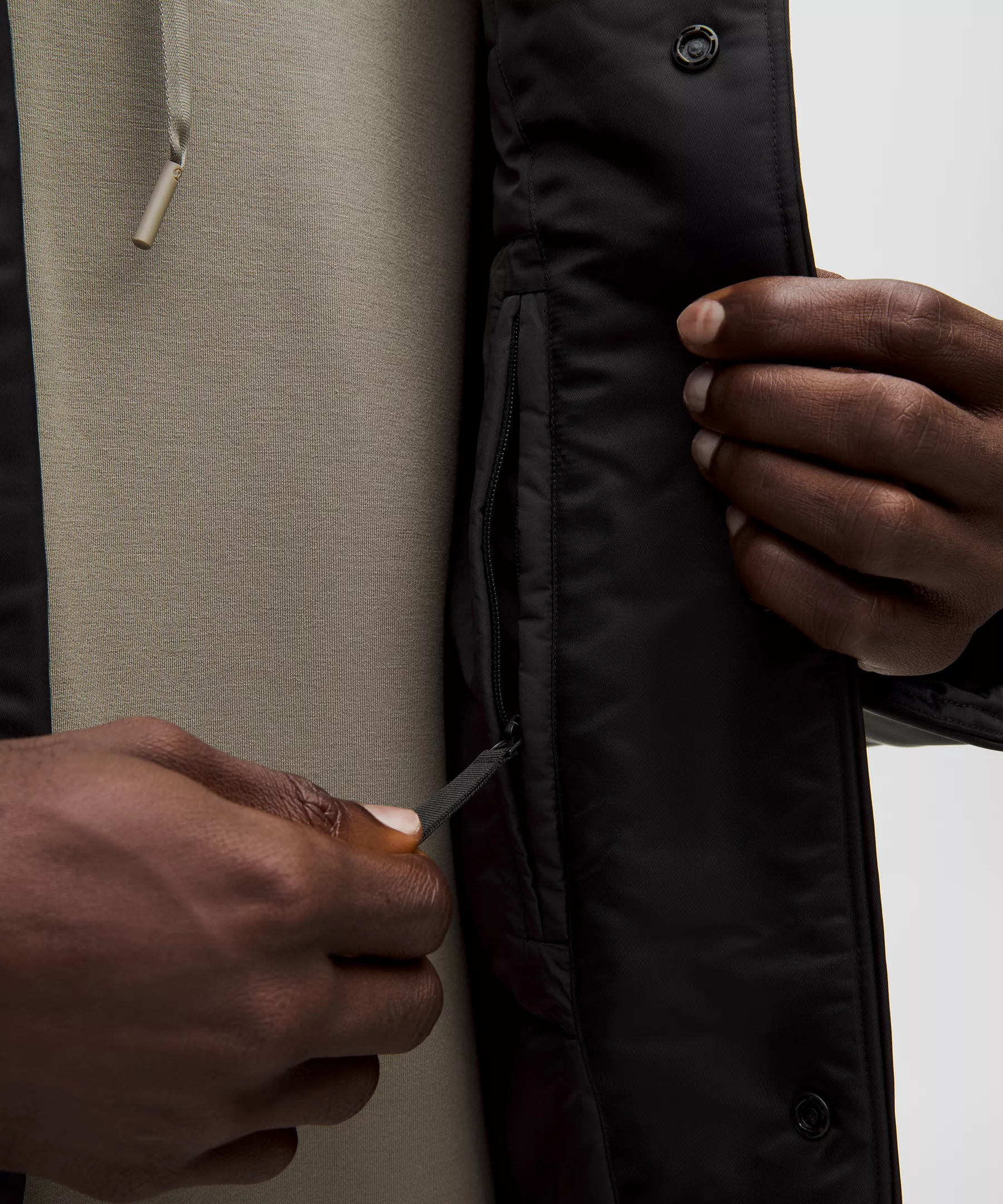 Snap-Front Insulated Hooded Jacket - 6