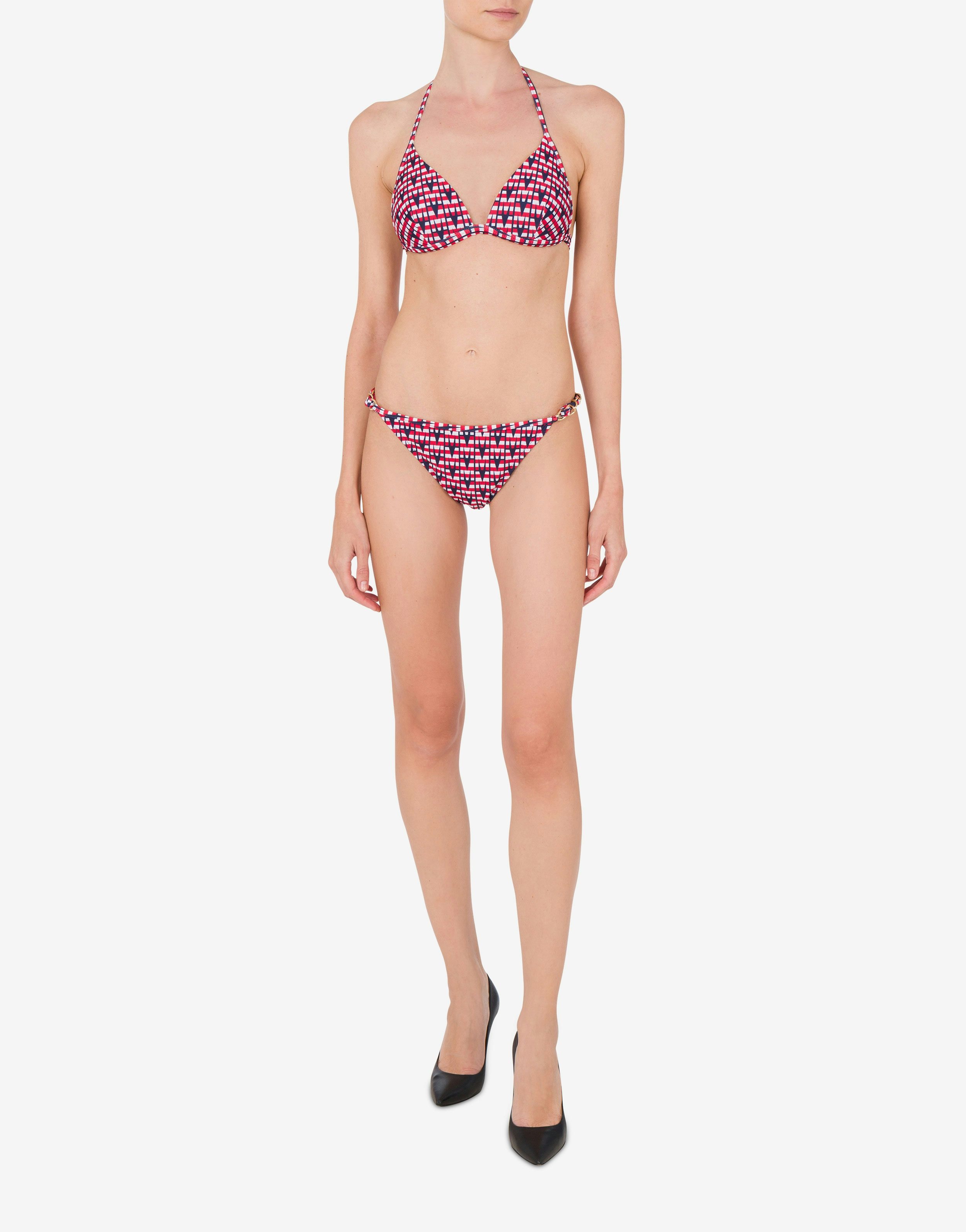 M PRINT BIKINI TOP - 2