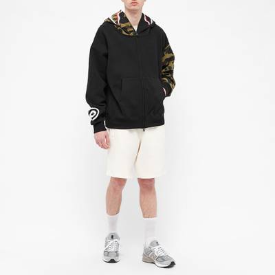 A BATHING APE® A Bathing Ape Giant Shark Zip Hoody outlook