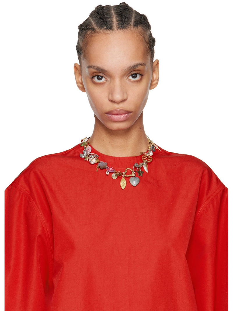 MARLAND BACKUS Multicolor Castaway Charm Necklace outlook